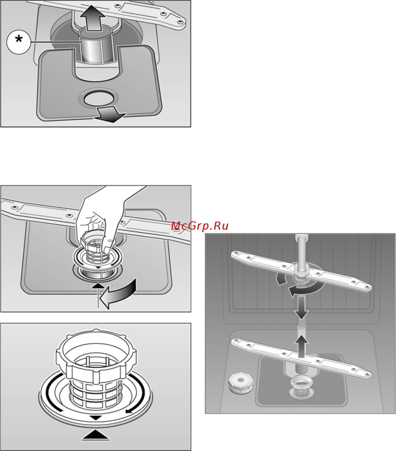 Siemens SE 25M277EU [27/41] Распылительные коромысла