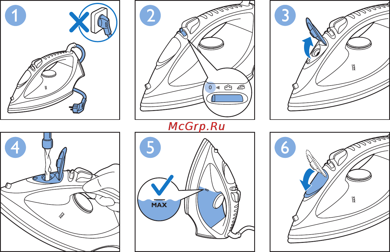 Philips GC2710 Инструкция по эксплуатации онлайн [5/20] 69932