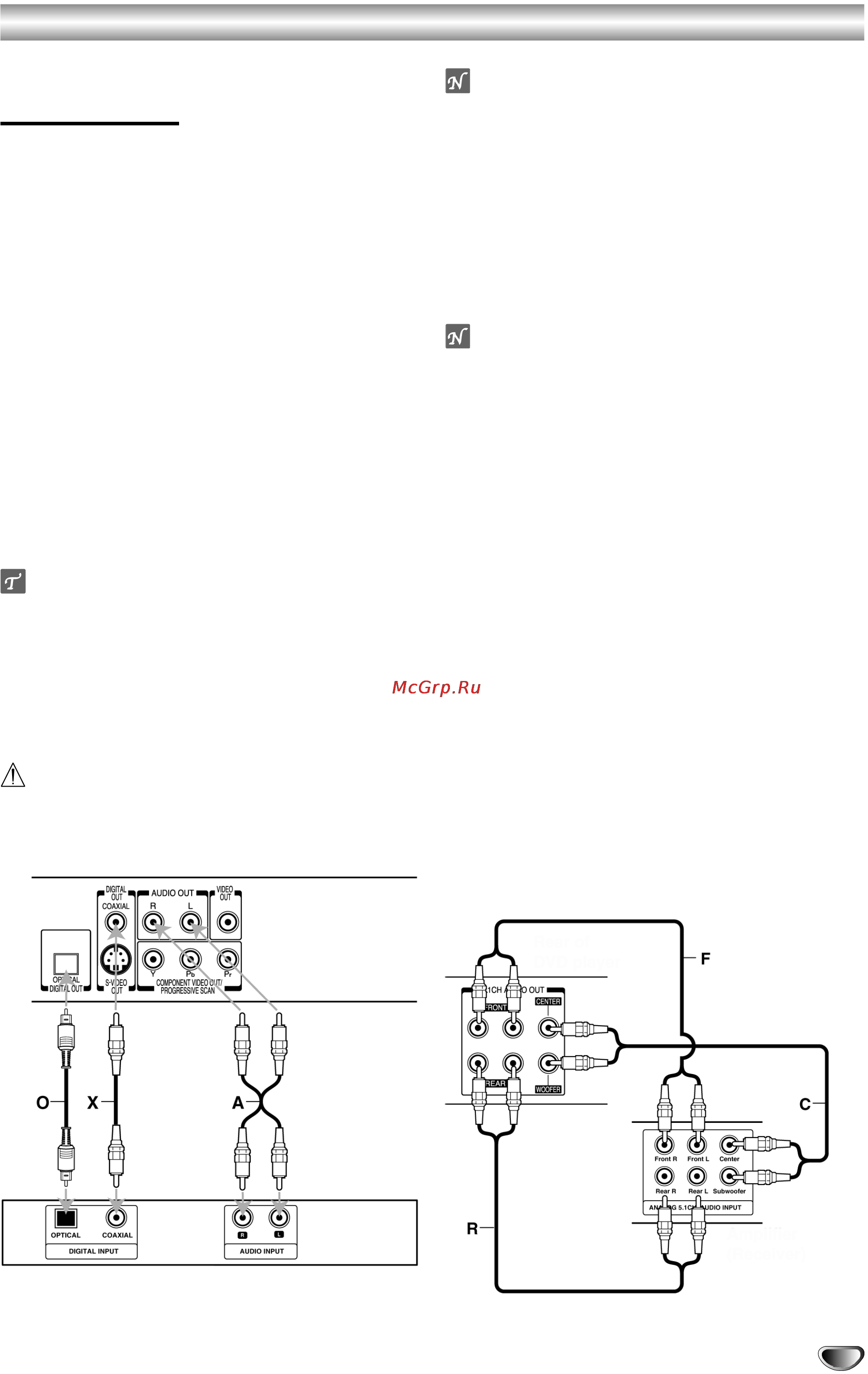 Toshiba SD-530ESE [11/32] Подключение дополнительного оборудования