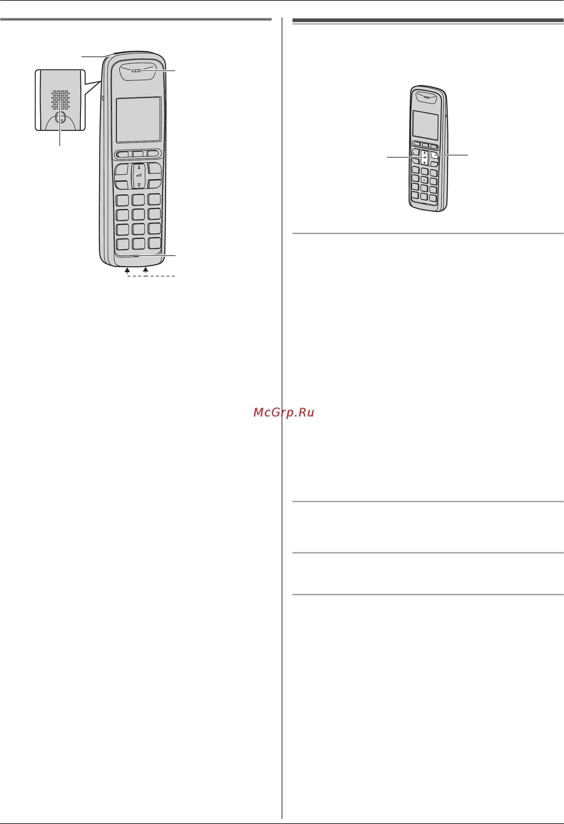 Panasonic KX-FC965RU [19/92] Беспроводная трубка