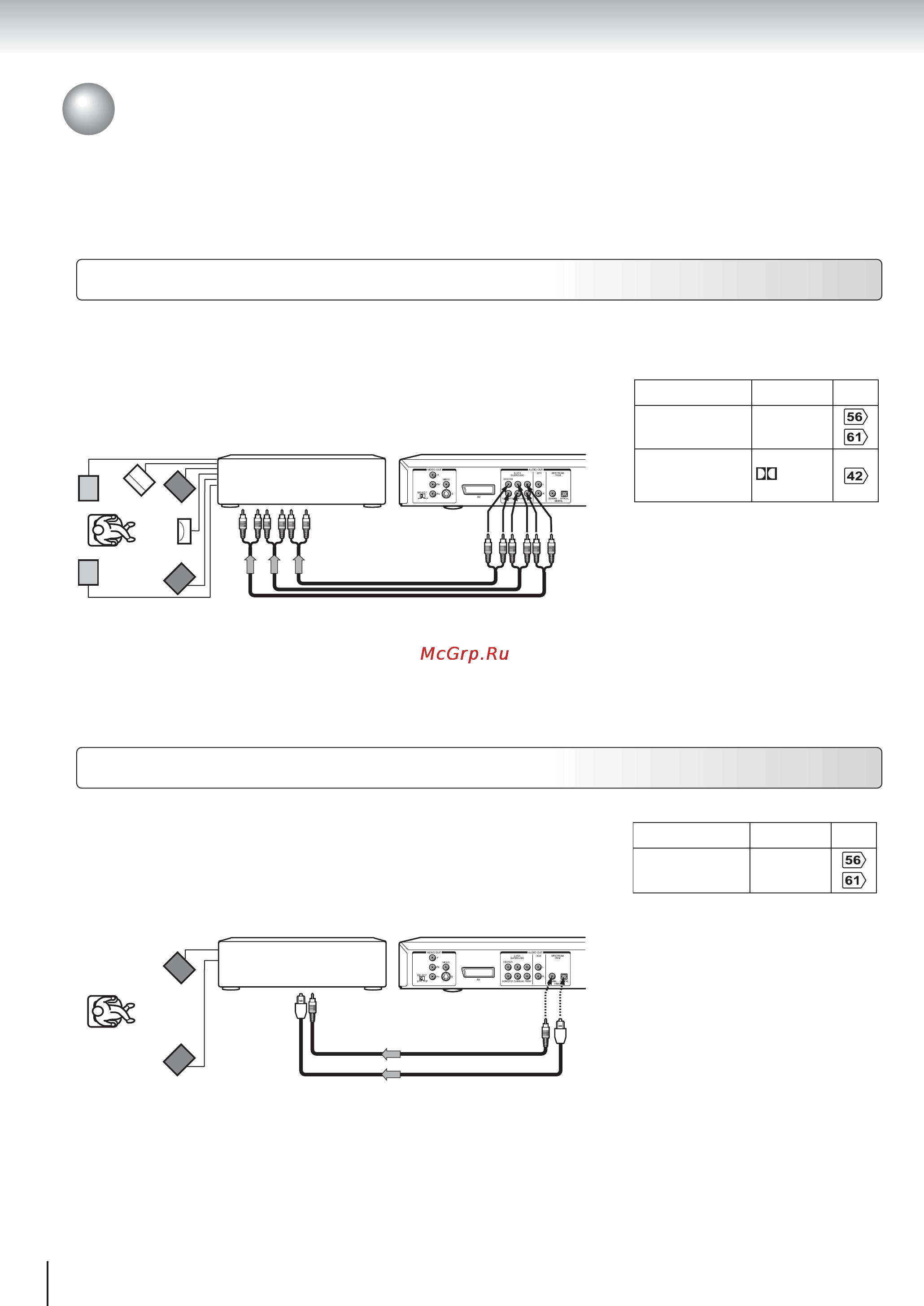 Toshiba SD-520ESB [24/75] Подключение к опциональному оборудованию продолжение