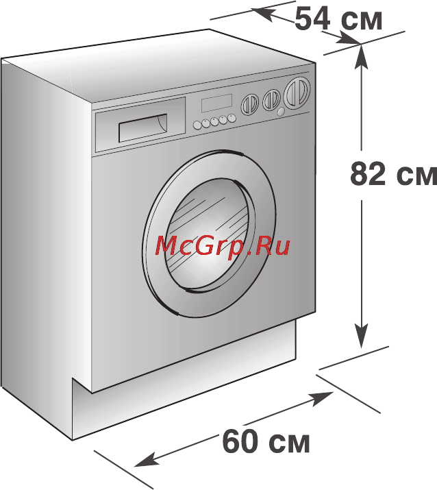 Candy CWB 100 S [8/39] Технические характеристики