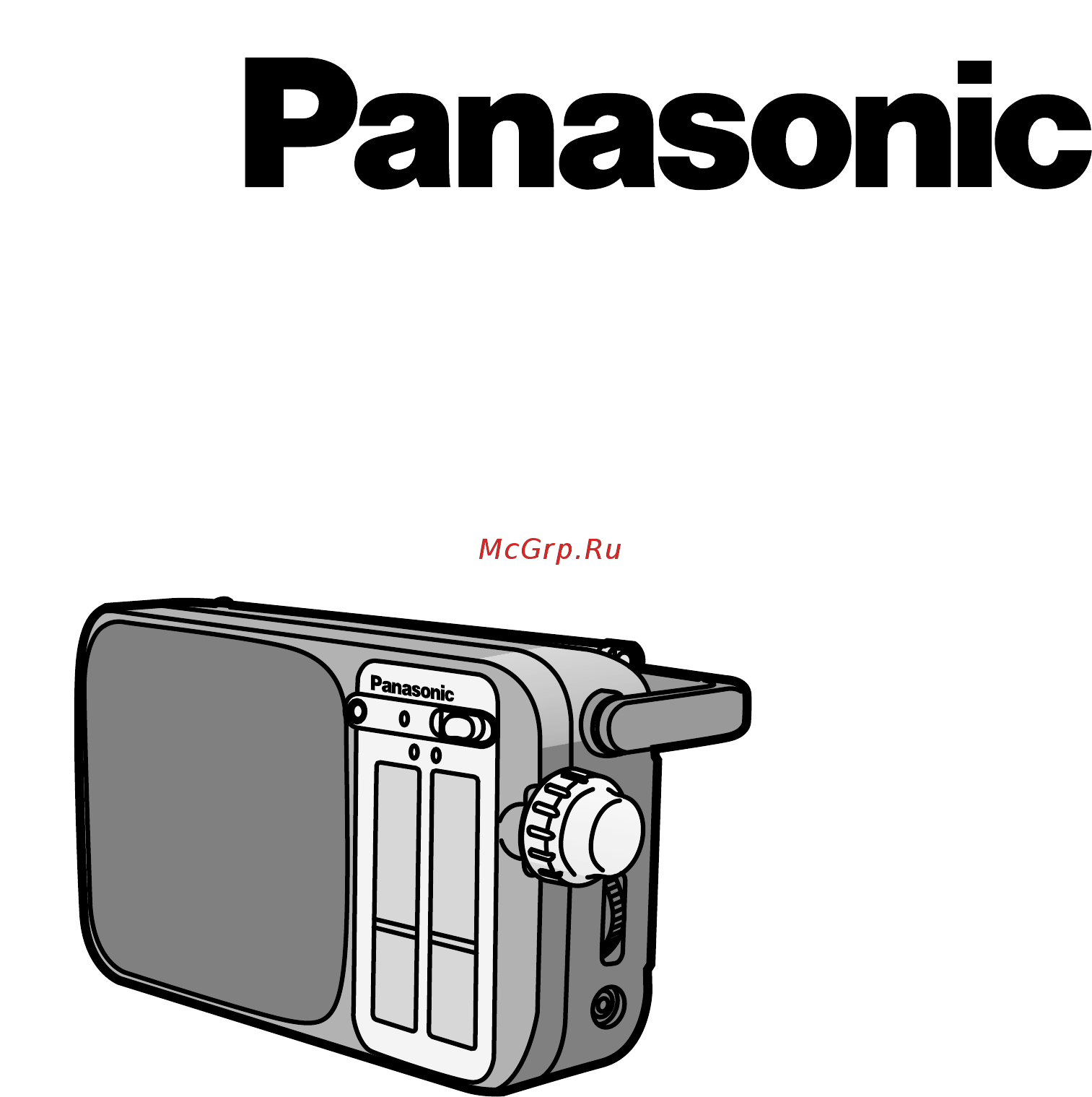 Panasonic RF-2400EE-K Инструкция по эксплуатации онлайн