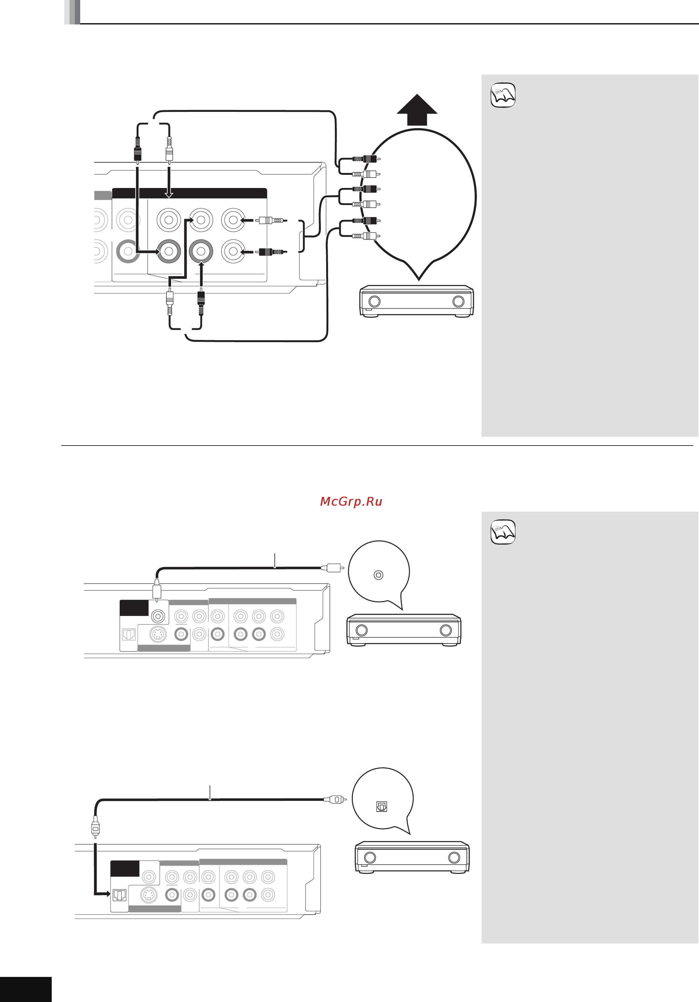 Panasonic DMP-BD30 [8/68] F c 5 ch audio out