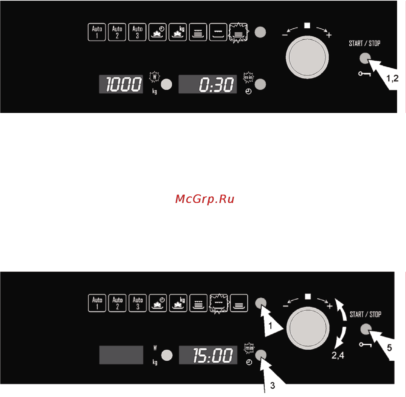 Candy MIC 305 X X [17/52] Основные функции