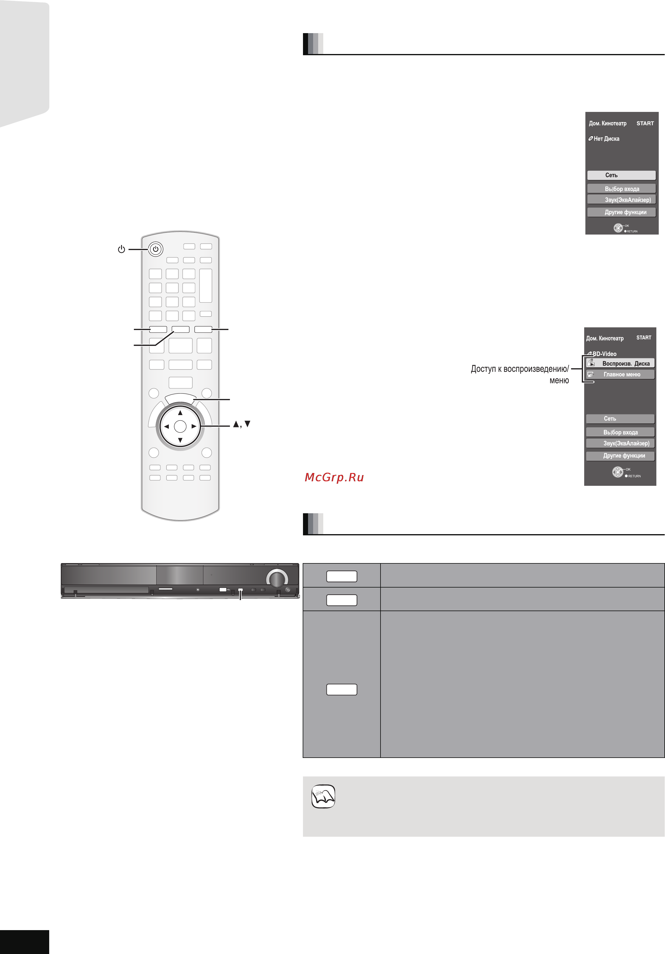 Panasonic SC-BT205 [16/59] Выбор источника воспроизведения