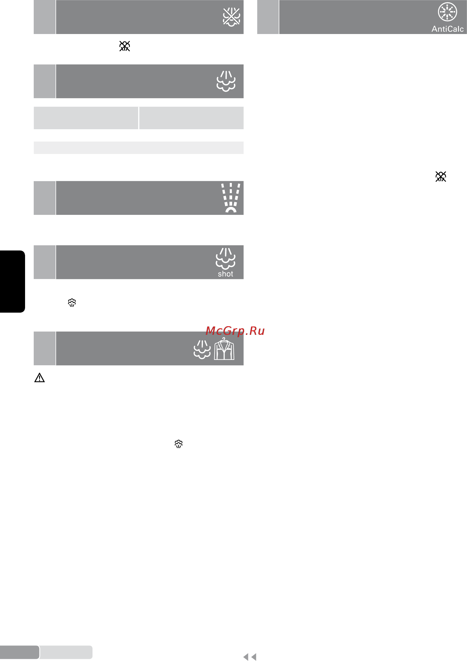Bosch TDA502801T [32/114] Strijken zonder stoom meervoudig ontkalksysteem