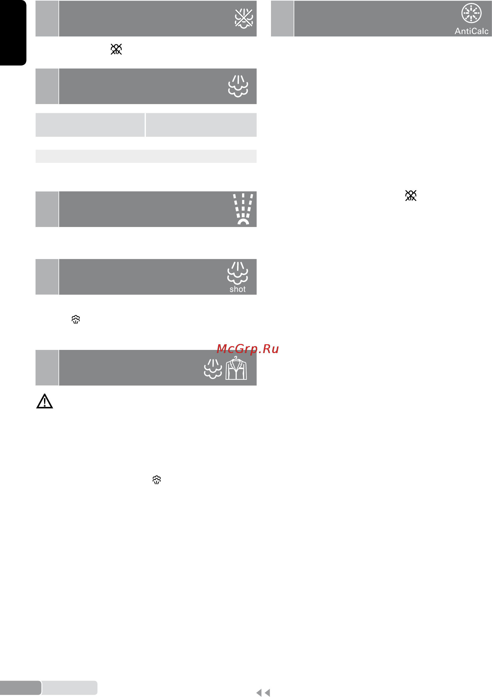 Bosch TDA502801T [8/114] Bügeln ohne dampf