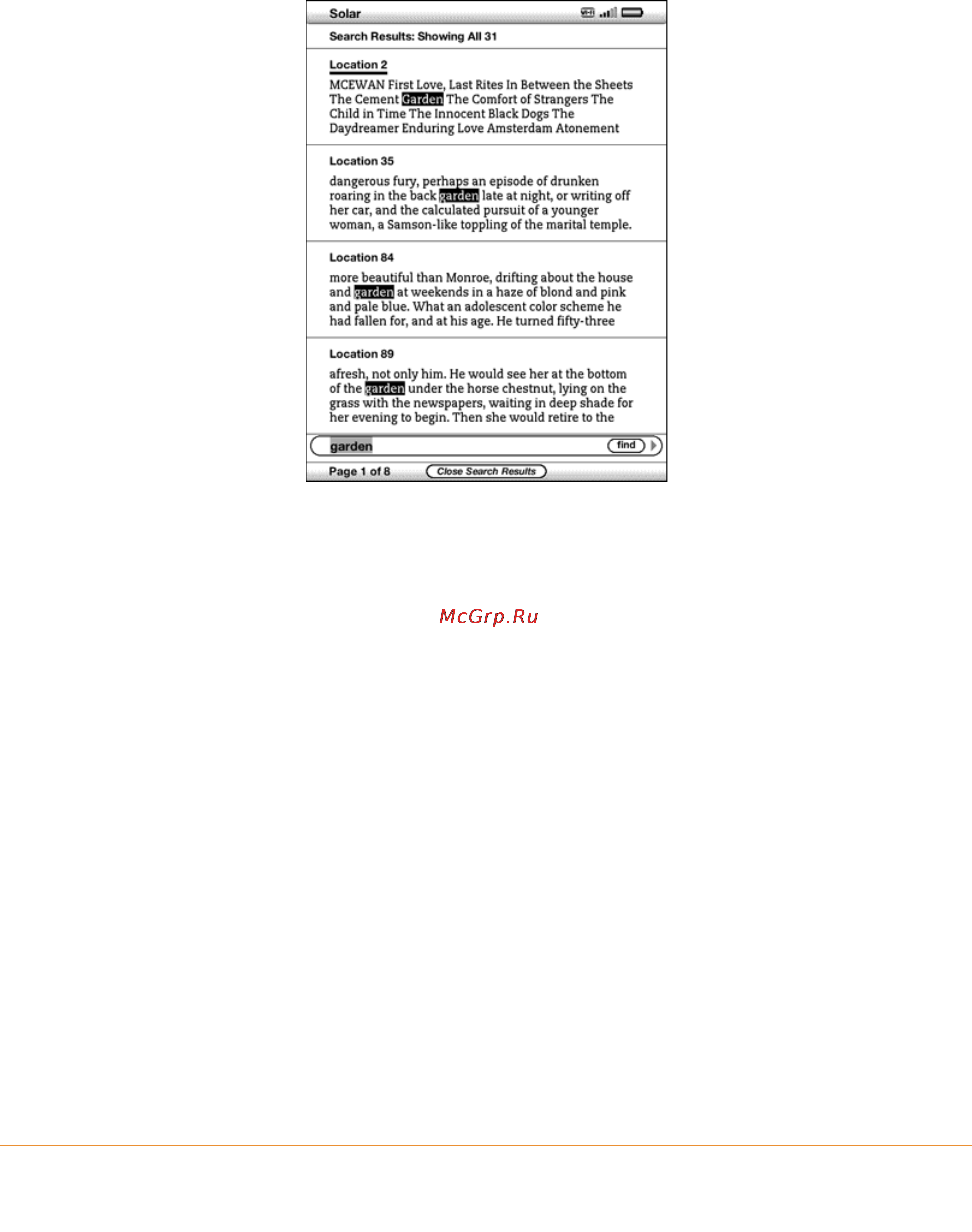 Amazon Kindle 3 WIFI [100/200] Search results for a definition