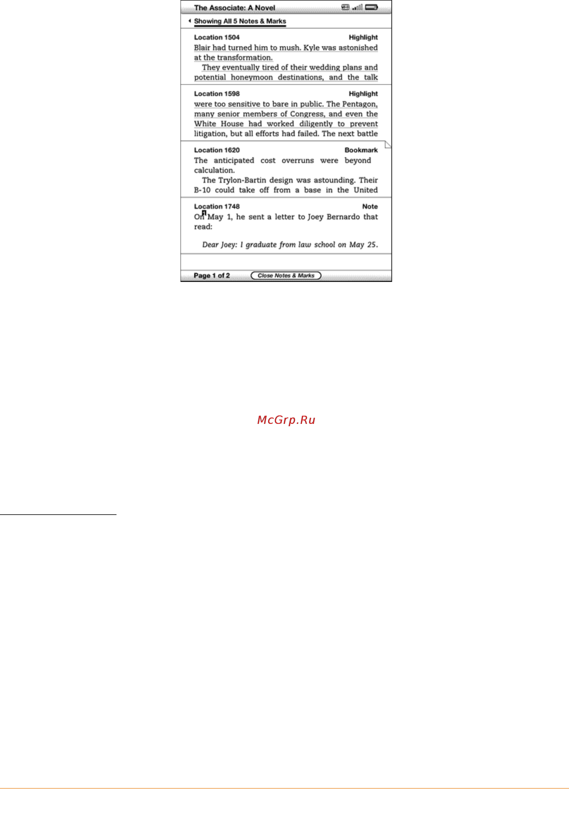 Amazon Kindle 3 WIFI [83/200] Using clippings