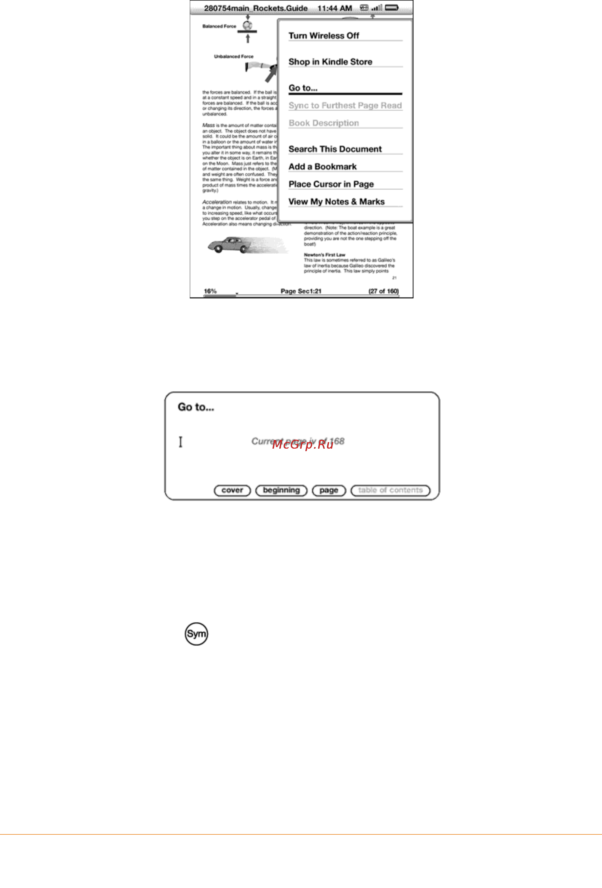Amazon Kindle 3 WIFI Инструкция по эксплуатации онлайн [91/200] 29457
