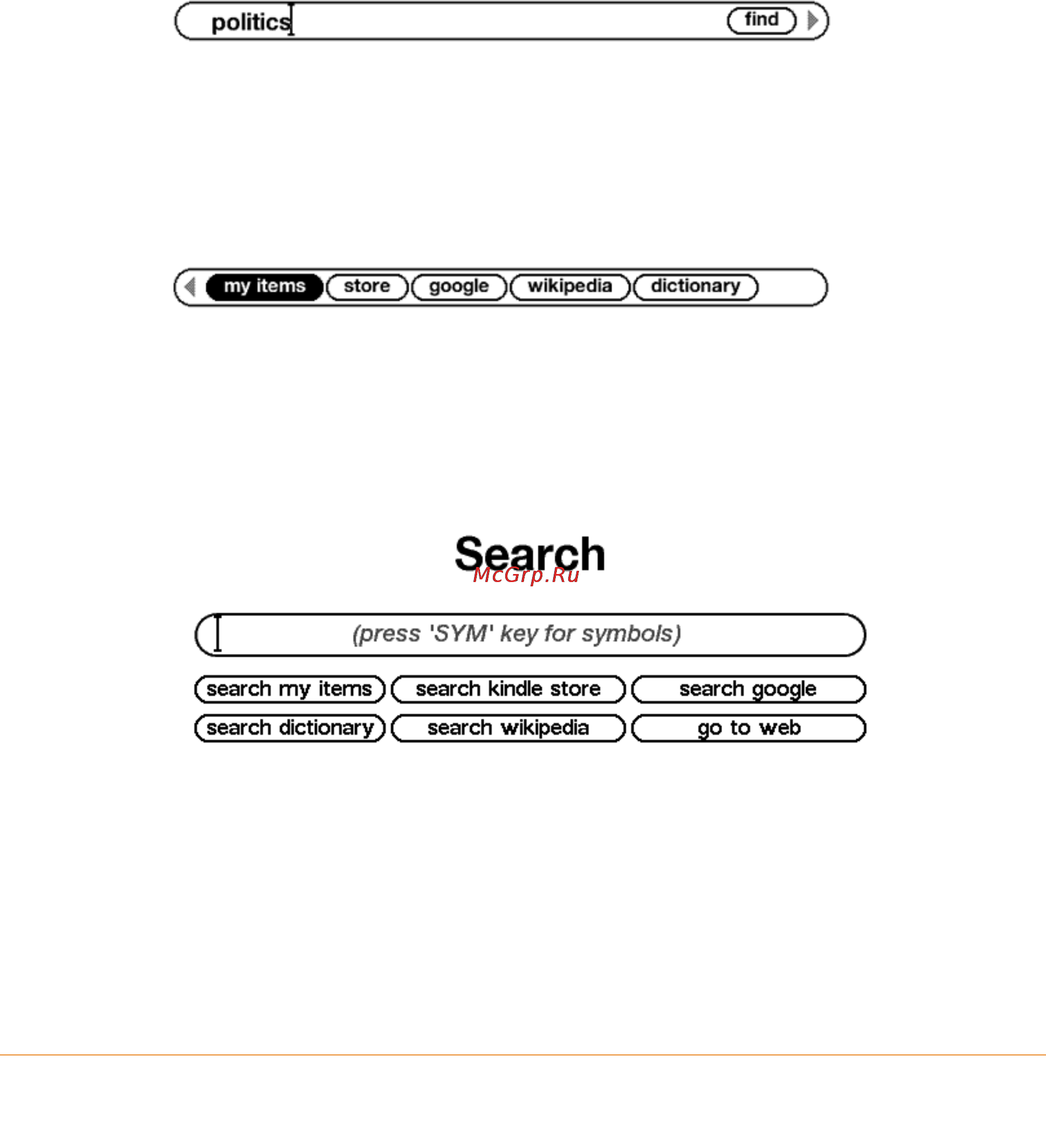 Amazon Kindle 3 WIFI [98/200] Searching for definitions