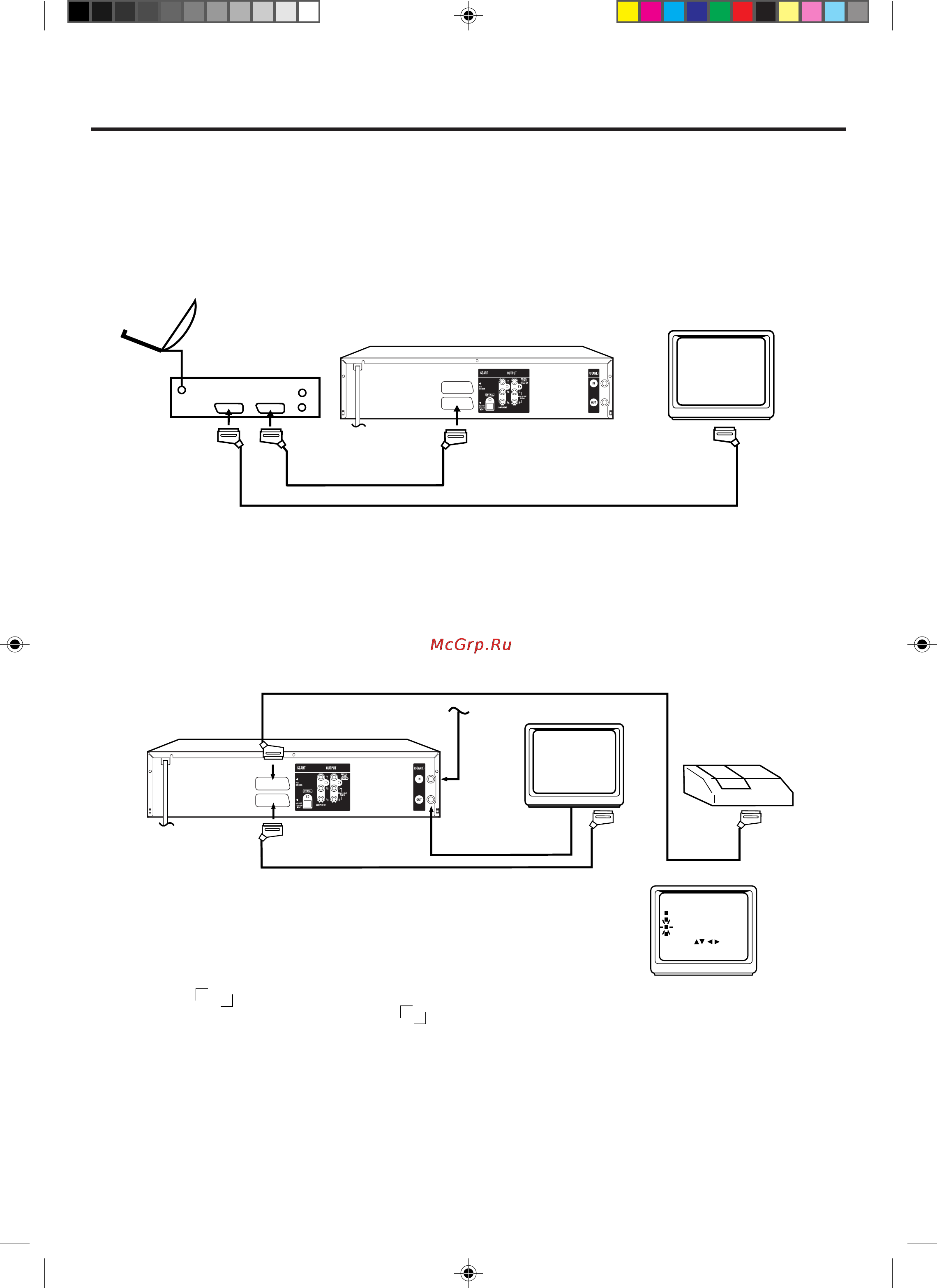 Toshiba SD-46VSR [12/65] Подключение воспроизведения