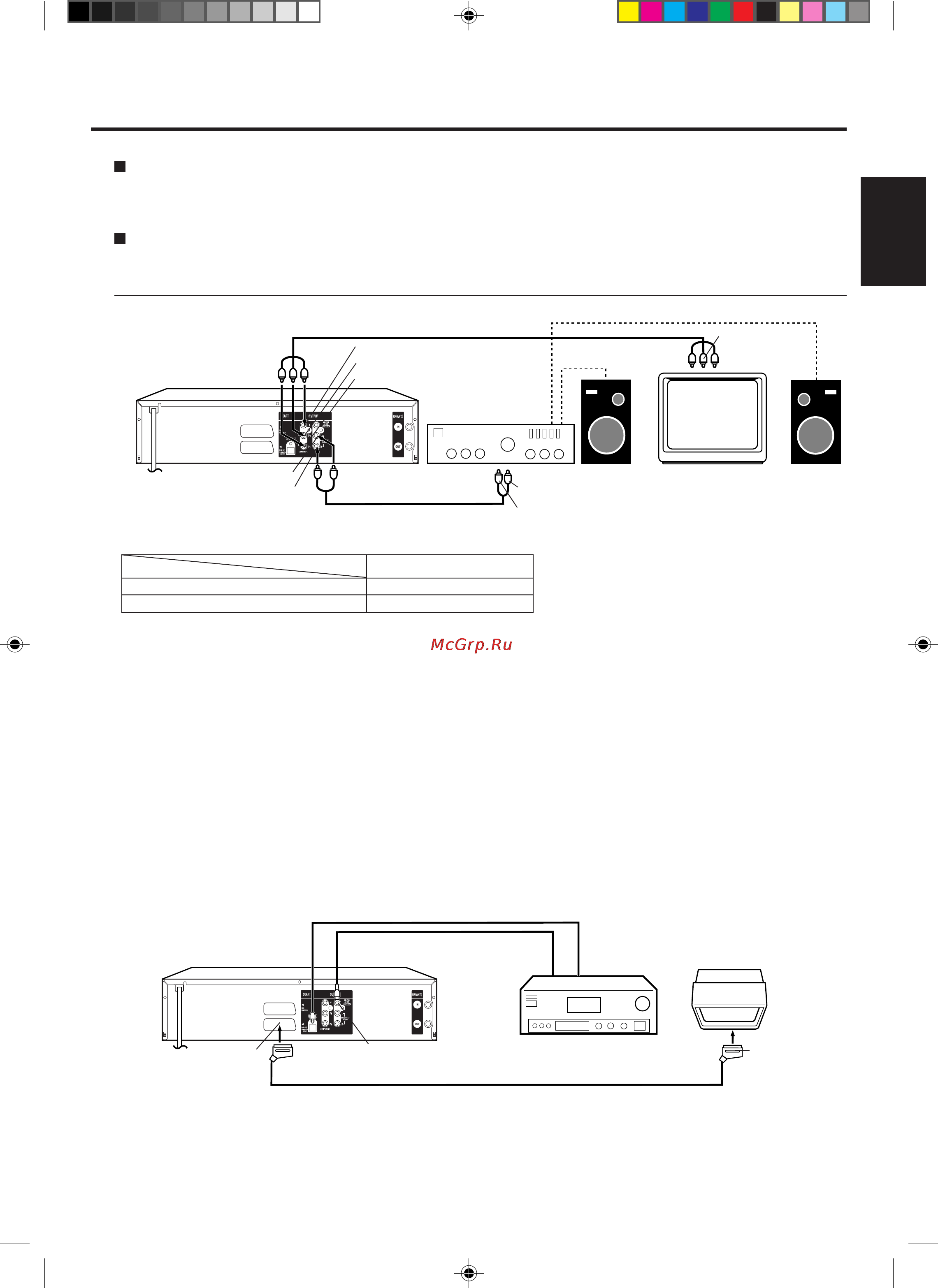 Toshiba SD-46VSR [13/65] Подключение воспроизведения