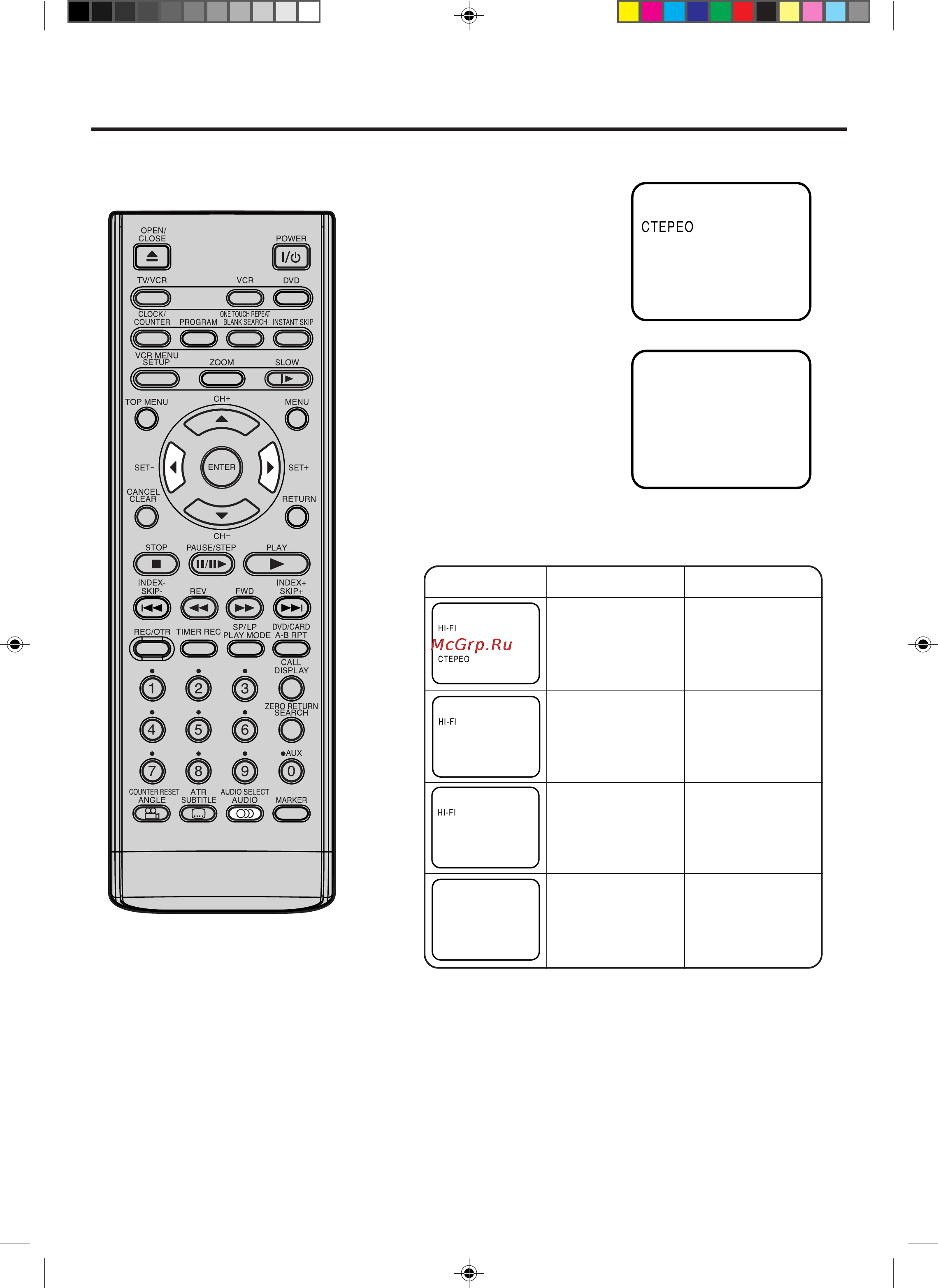 Toshiba SD-46VSR [36/65] Сгп