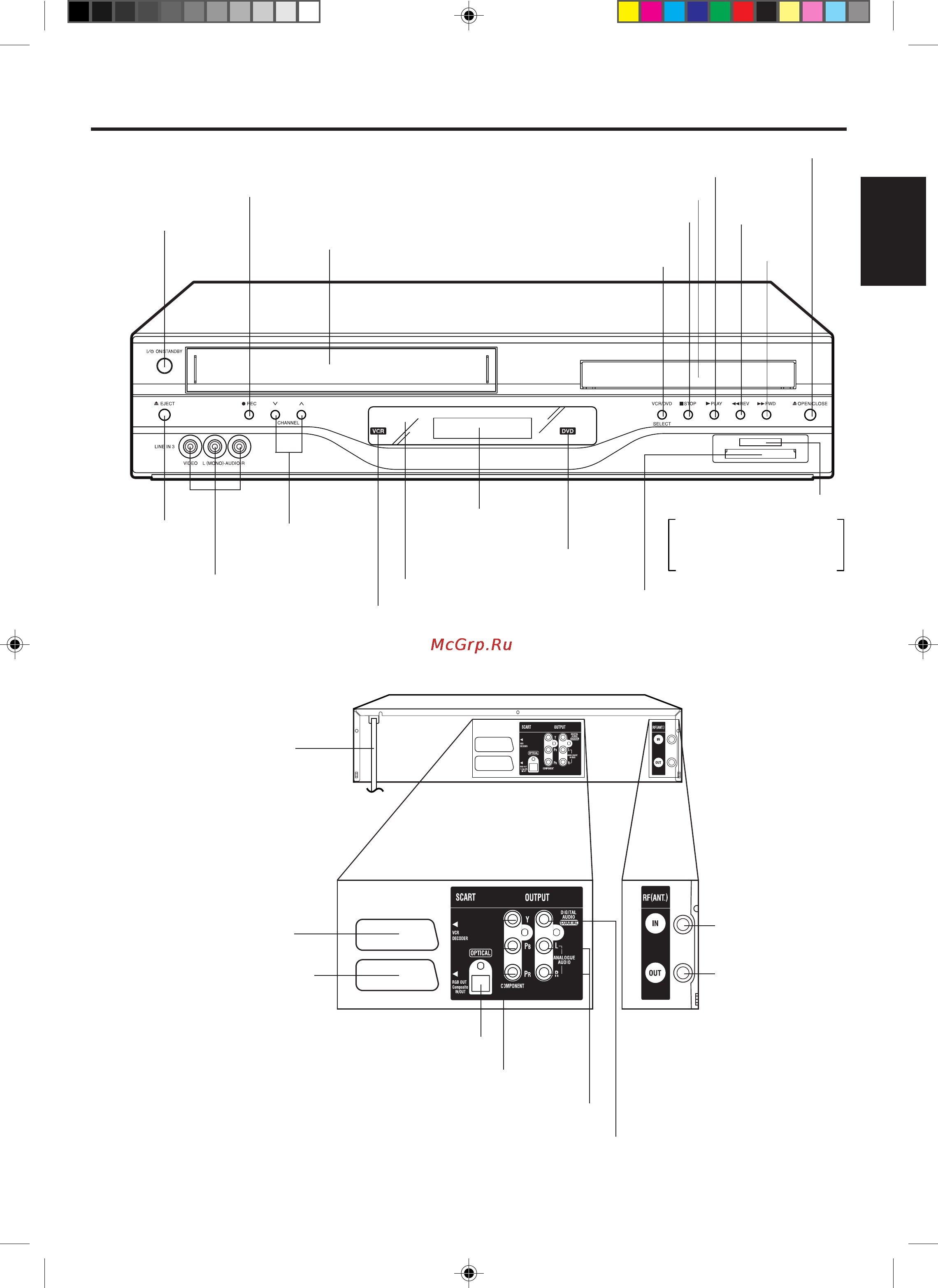 Toshiba SD-46VSR [7/65] Вид сзади