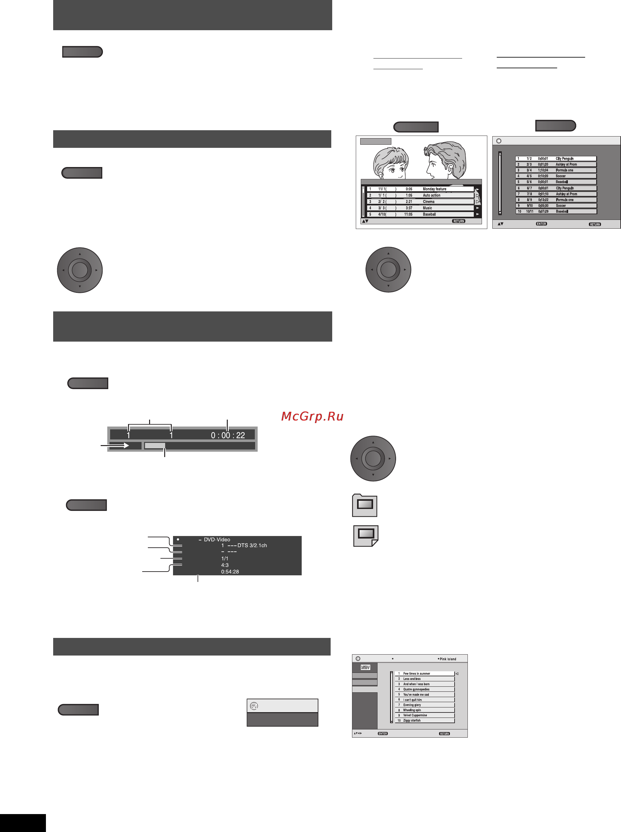 Panasonic DVD-LS835 EEK [24/36] Top menu