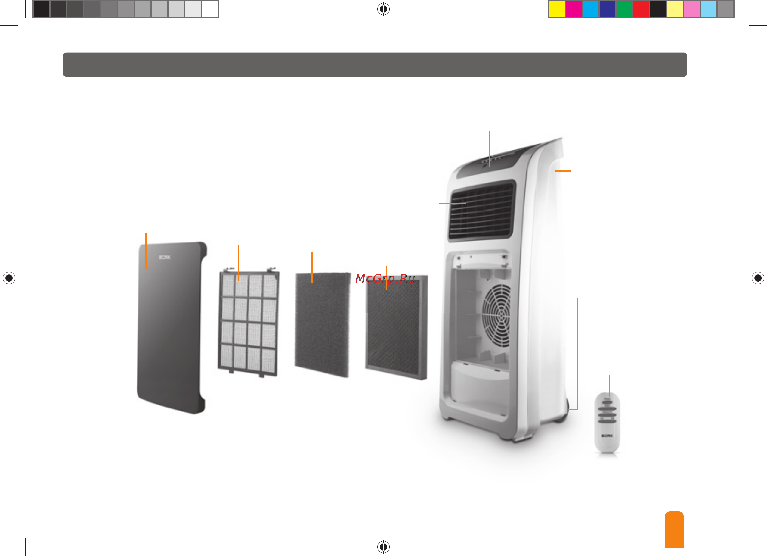 Bork HP ROC 6028 BK [7/16] Устройство прибора