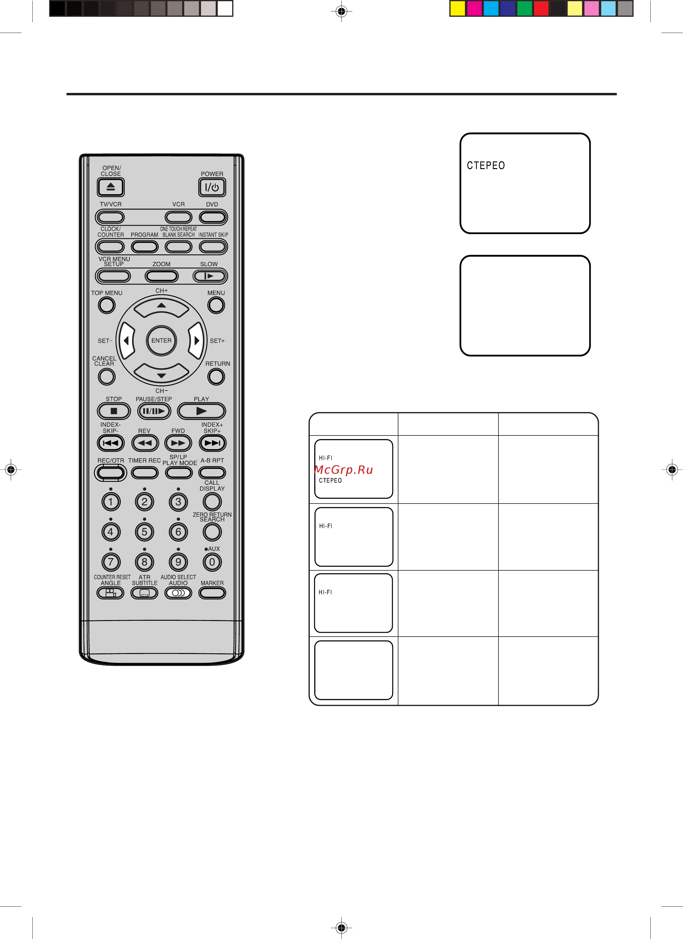 Toshiba SD-36VSR [36/65] Á ôëò ë óòô óëá â âìëâ âêëïâ òúâ âó