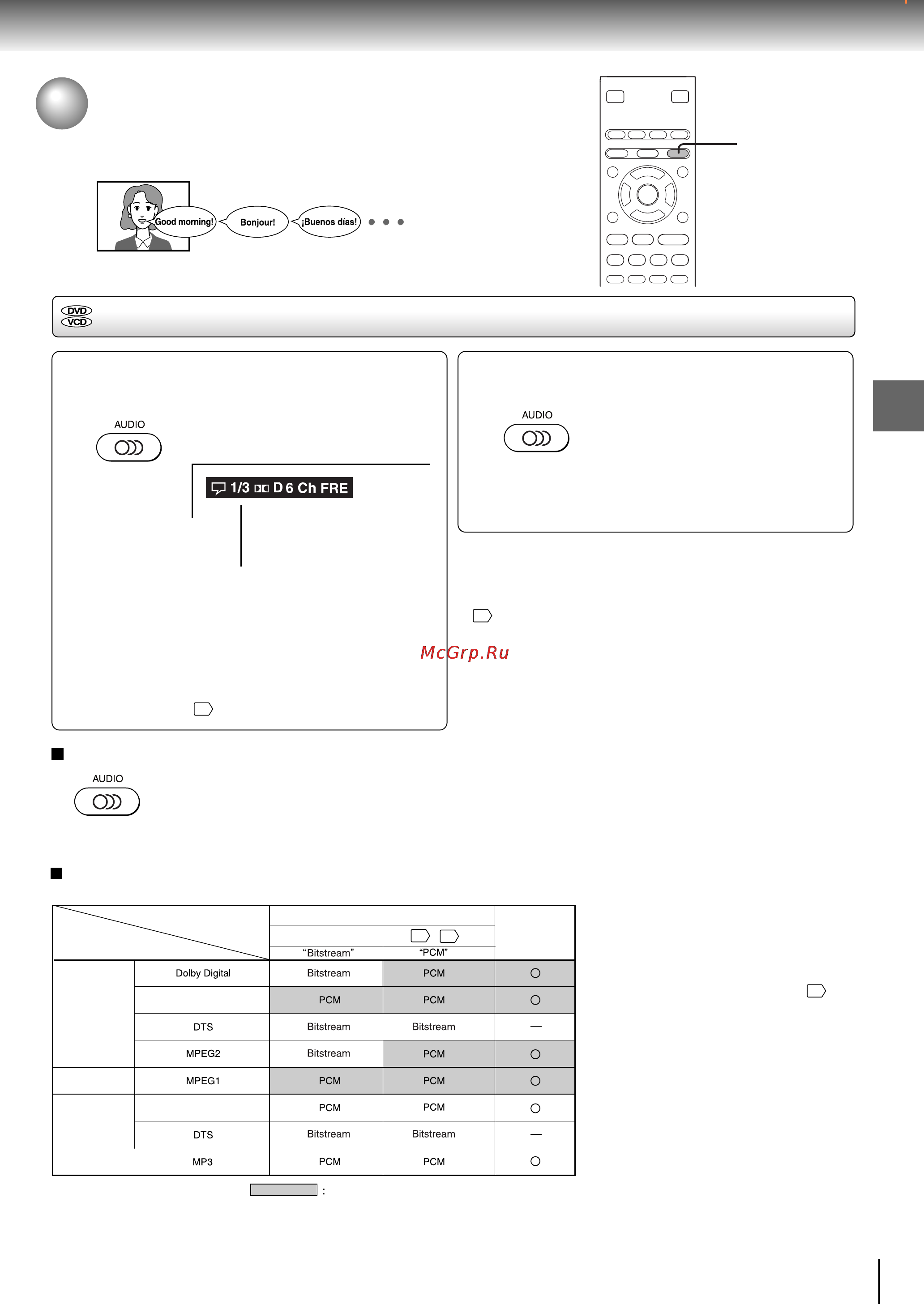 Toshiba SD-360SR [40/64] Выбор языка