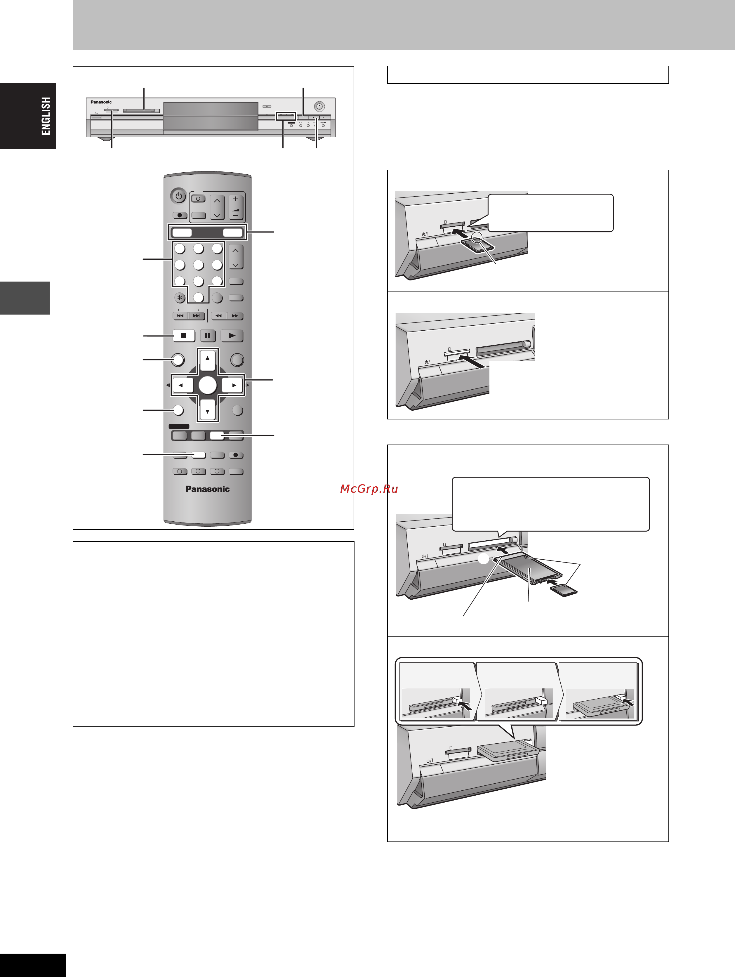 Panasonic DMR-E65 Инструкция по эксплуатации онлайн [26/116] 29560