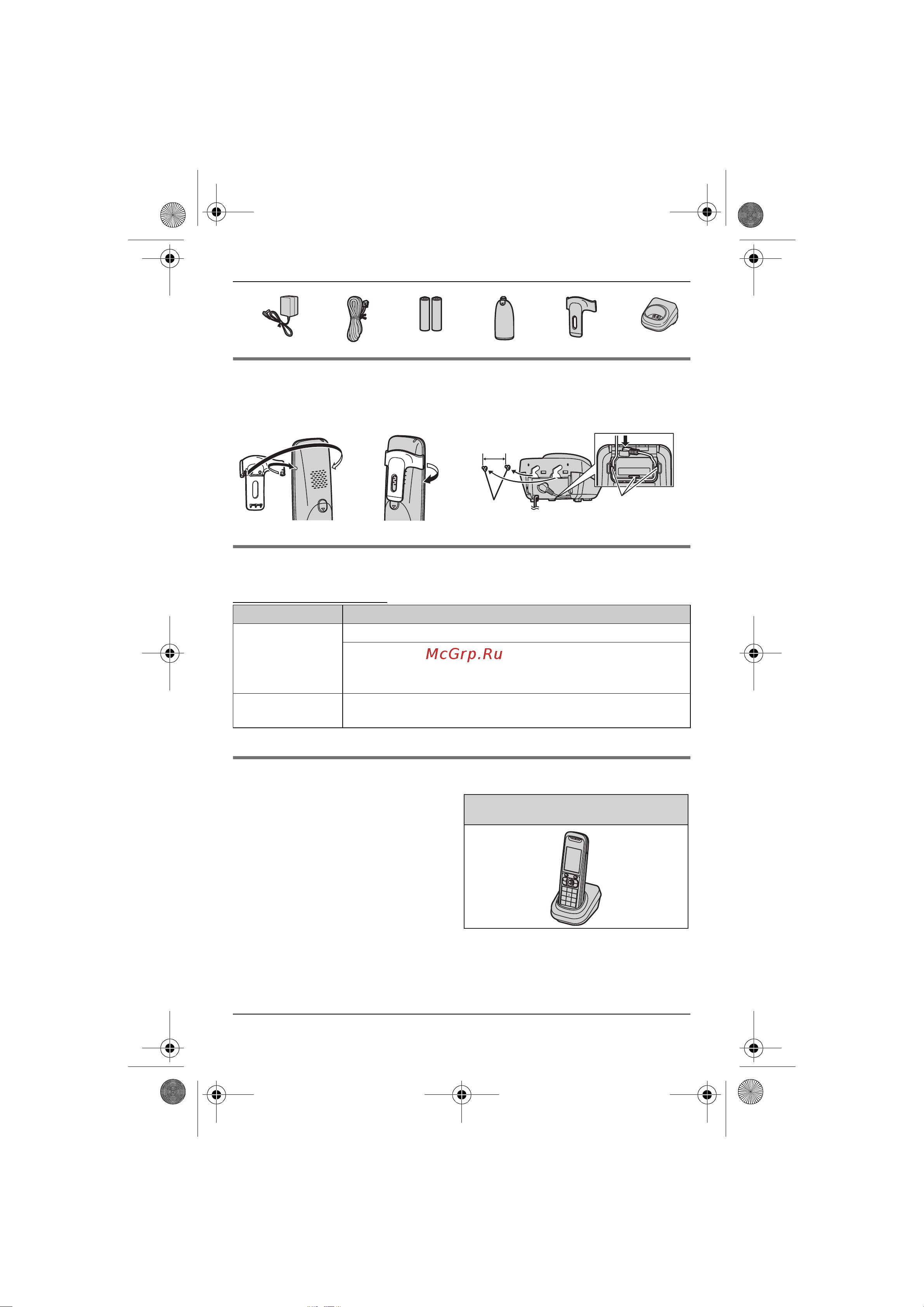 Panasonic KX-TG8411 RU-N [4/68] Использование аппарата