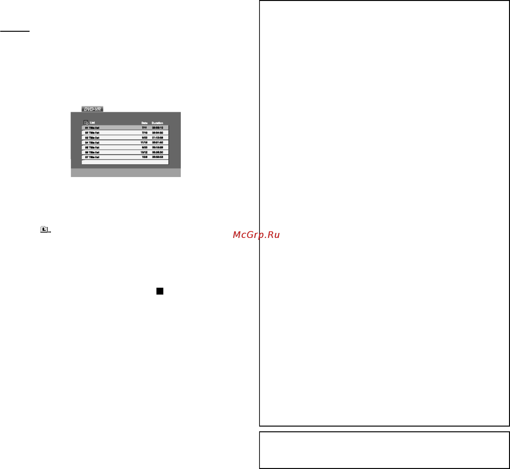 Toshiba SD-34VLSL [40/49] Воспроизведение дисков в формате divx