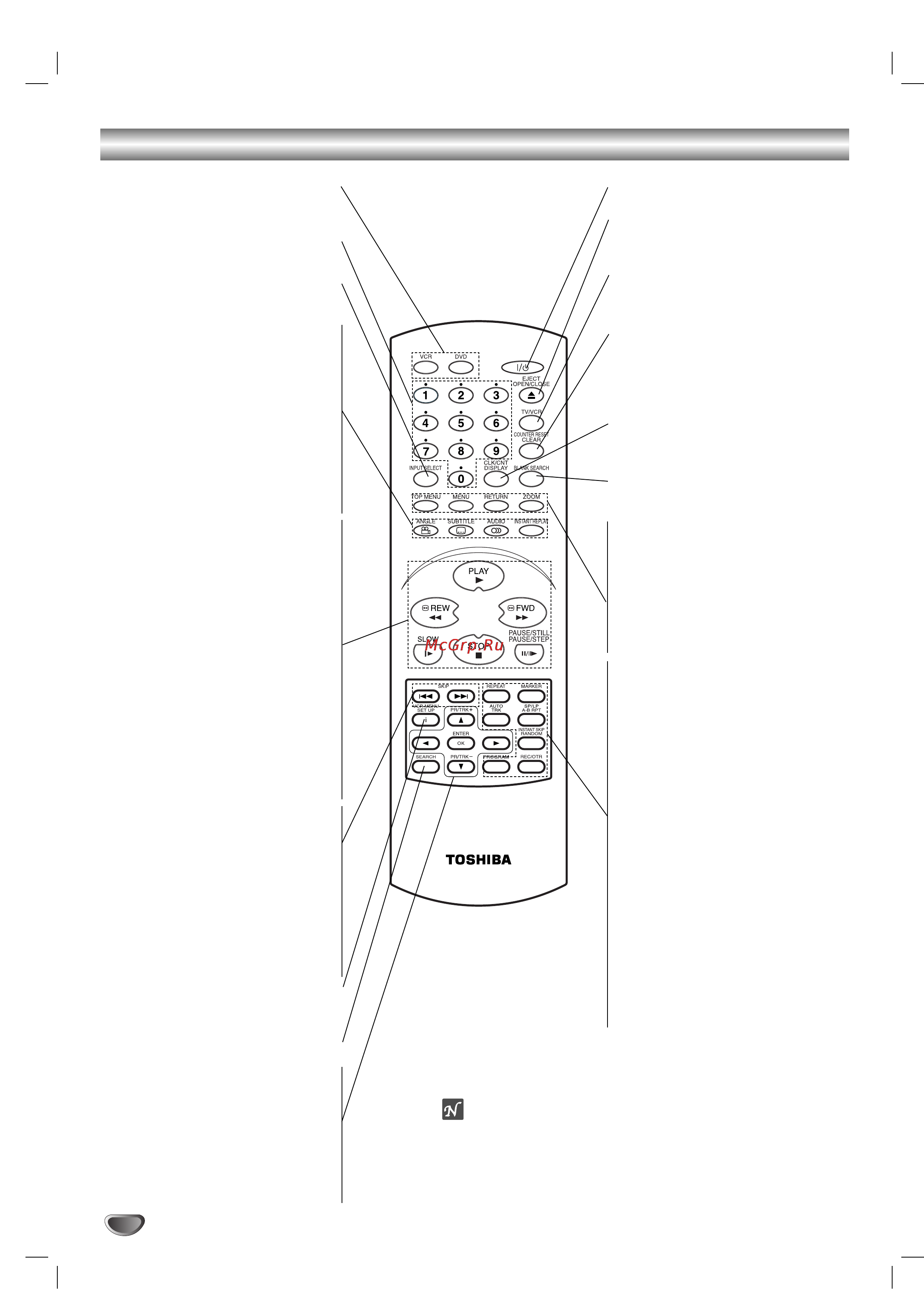 Toshiba SD-33VLSR [8/38] Èûî ú ëòú ìˆëóììó ó ûô îâìëﬂ