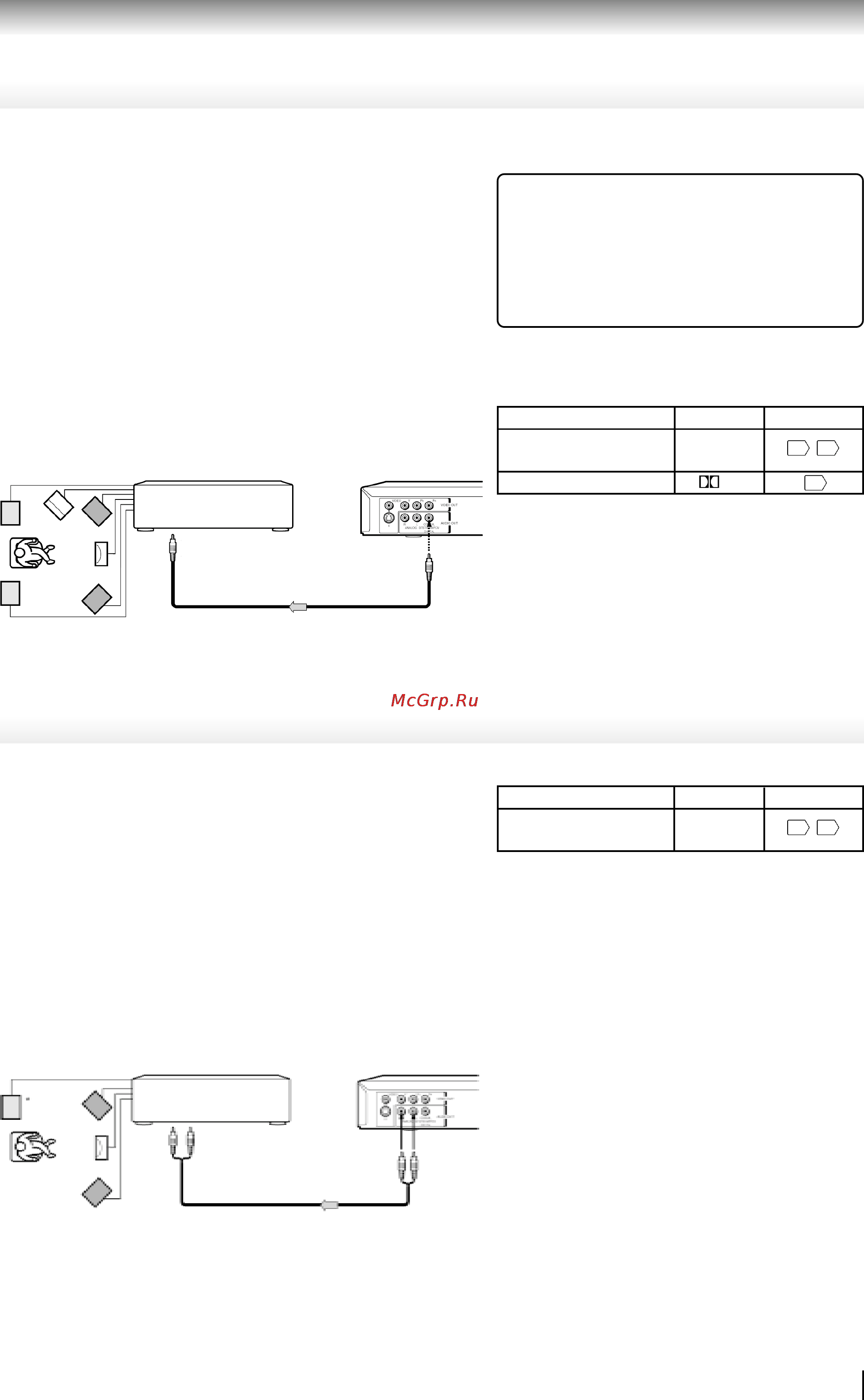 Toshiba SD-330ESB [21/72] Подключение к усилителю с декодером dolby digital