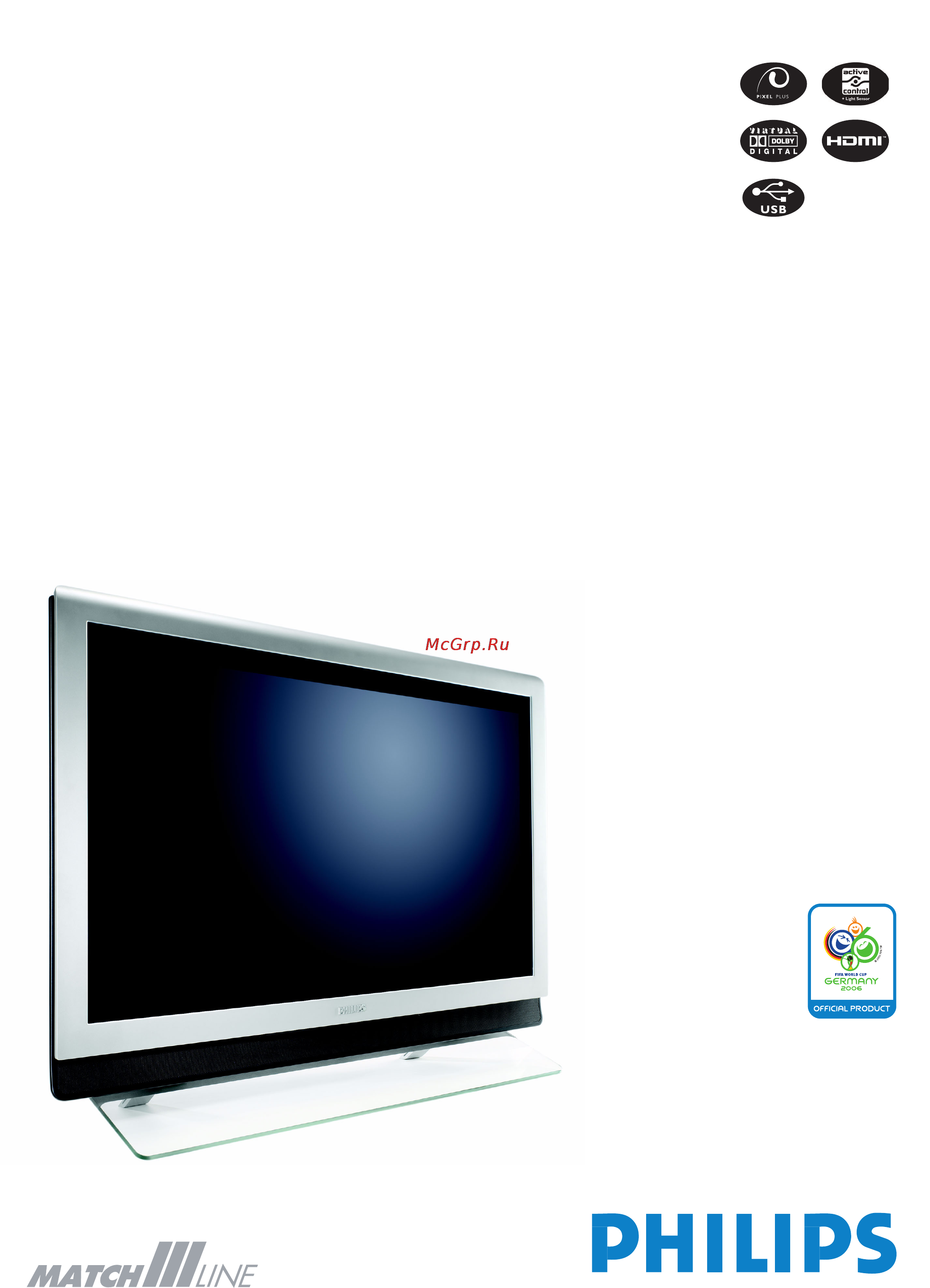 Philips 32PF9956 Инструкция по эксплуатации онлайн