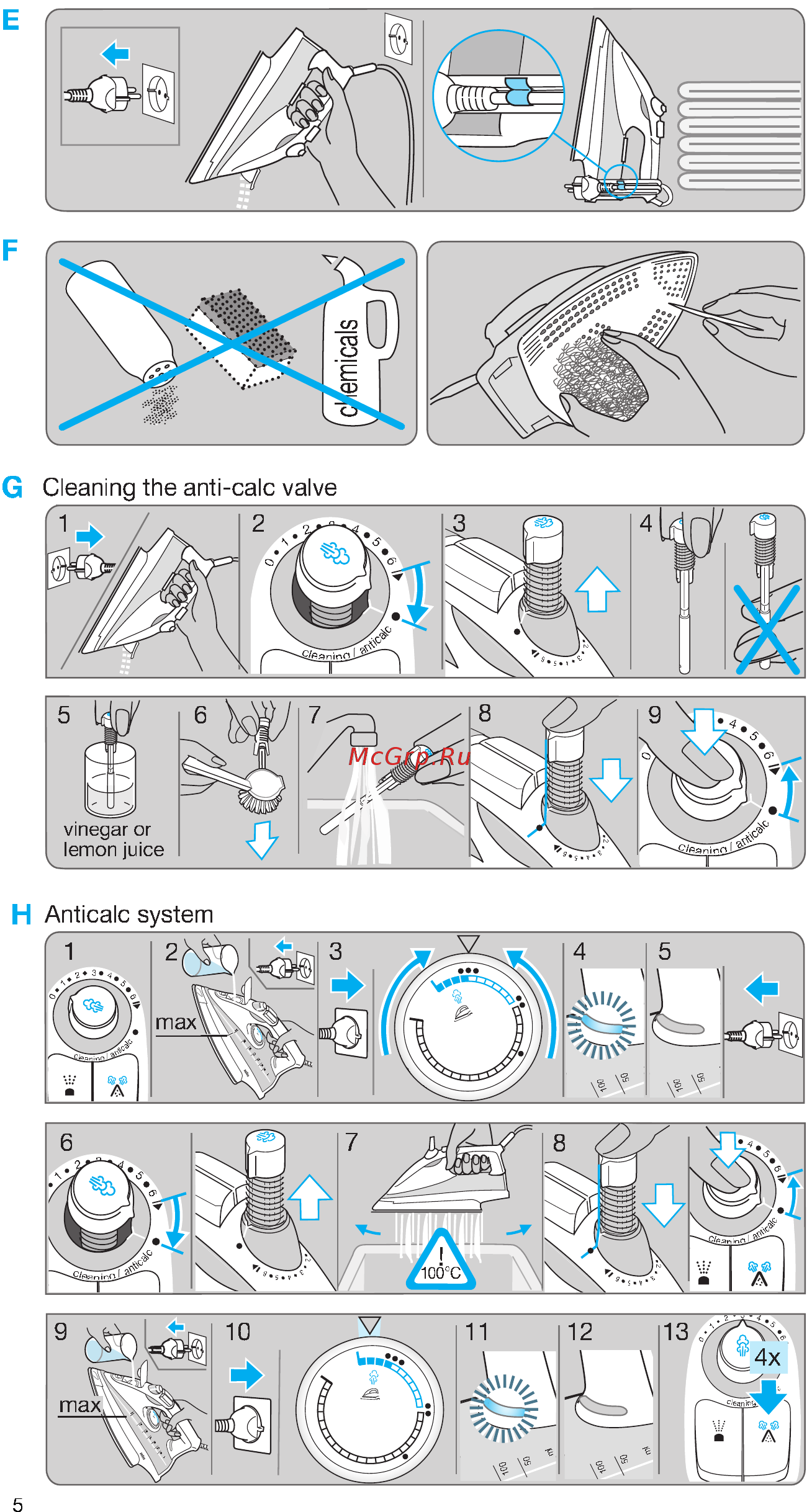 Braun ProStyle 710/SI17610 Инструкция по эксплуатации онлайн [5/70] 29723