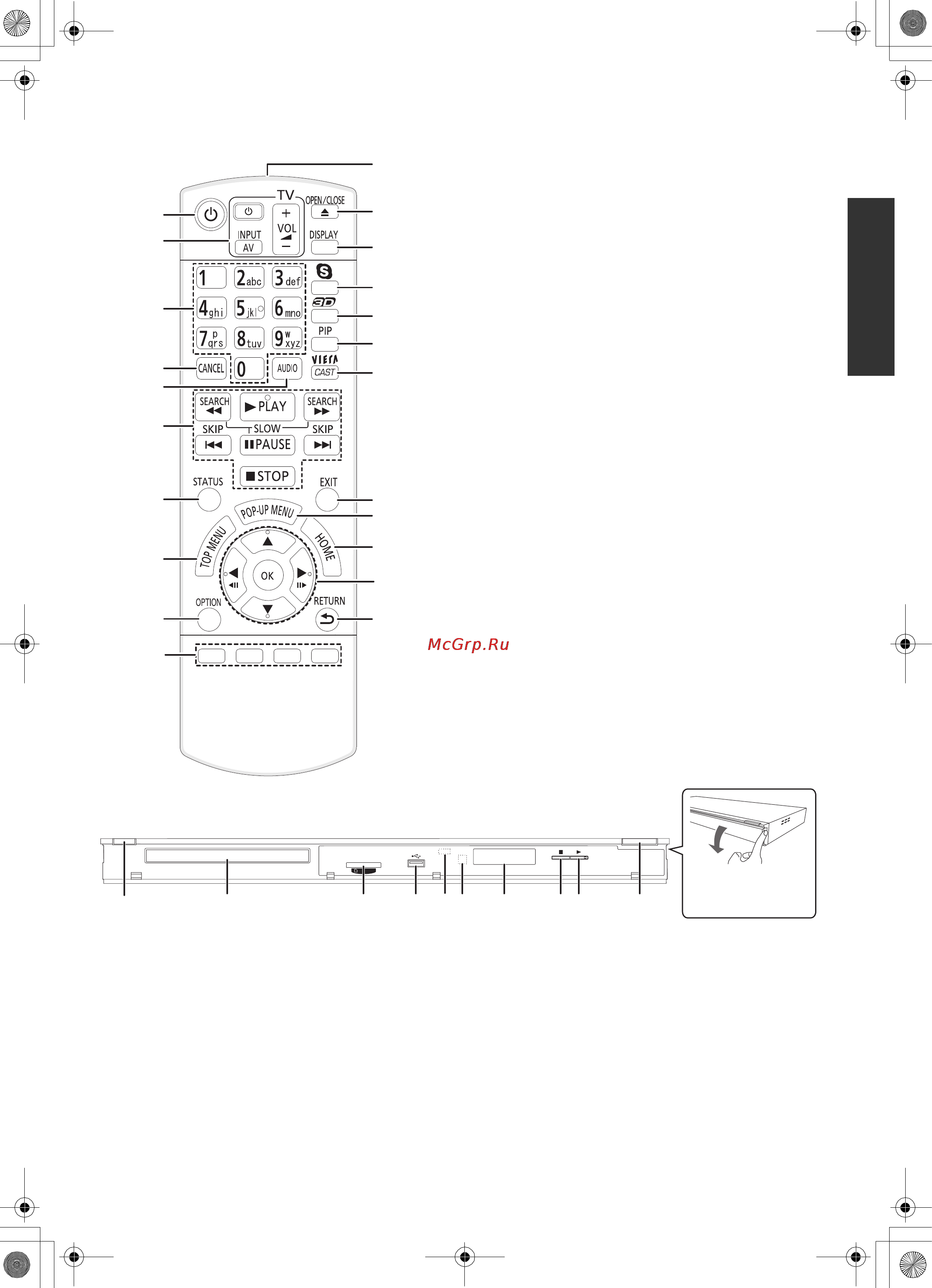 Panasonic DMP-BDT110EE [45/84] Довідкове керівництво по управлінню