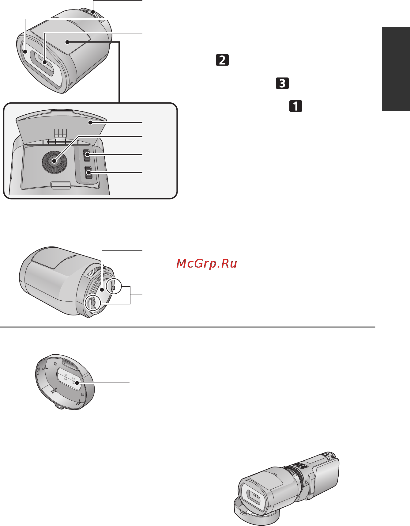 Panasonic HDC-SDT750EE Grey [11/160] Передняя крышка объектива