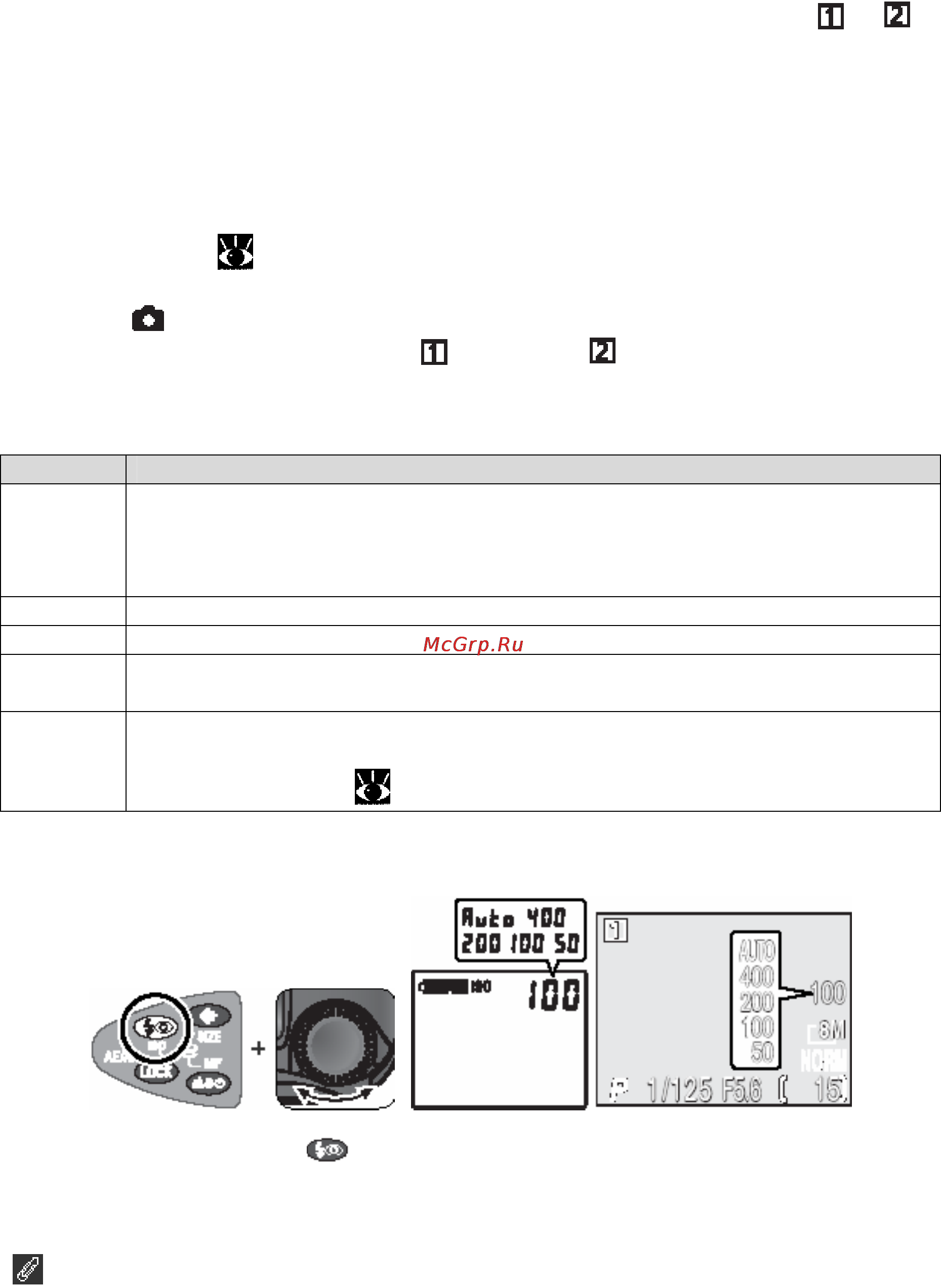 Nikon Coolpix 8700 [56/161] Iso чувствительность только режимы съемки