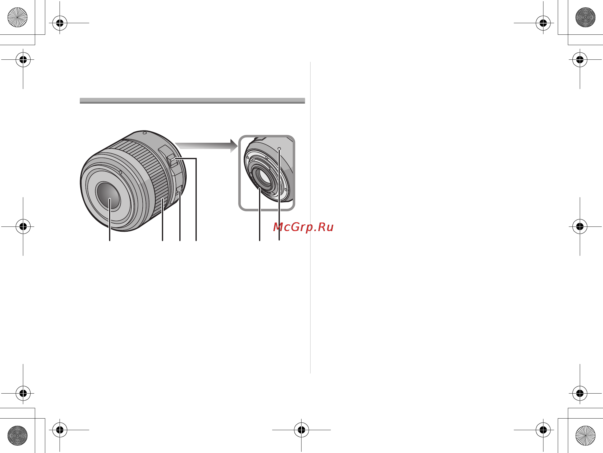 Panasonic LUMIX H-ES045 [8/14] Названия и функции