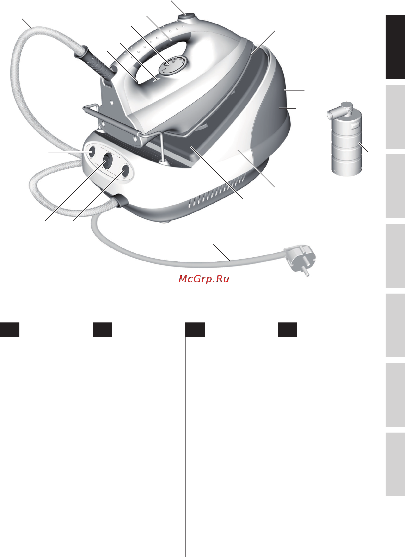 Electrolux EDBS 2300 [3/124] Éléments