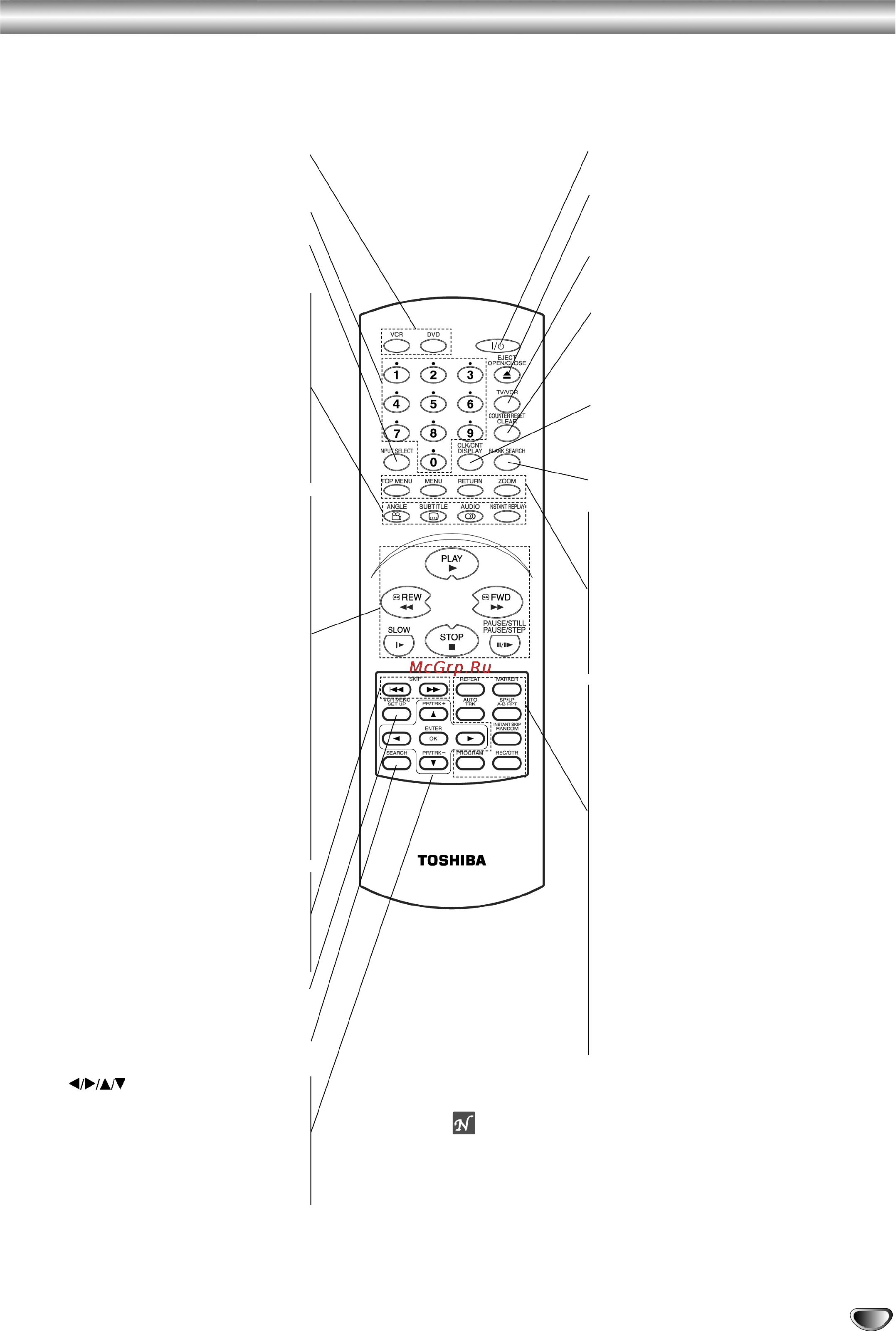 Toshiba SD-24VLSL [9/41] Дисплей