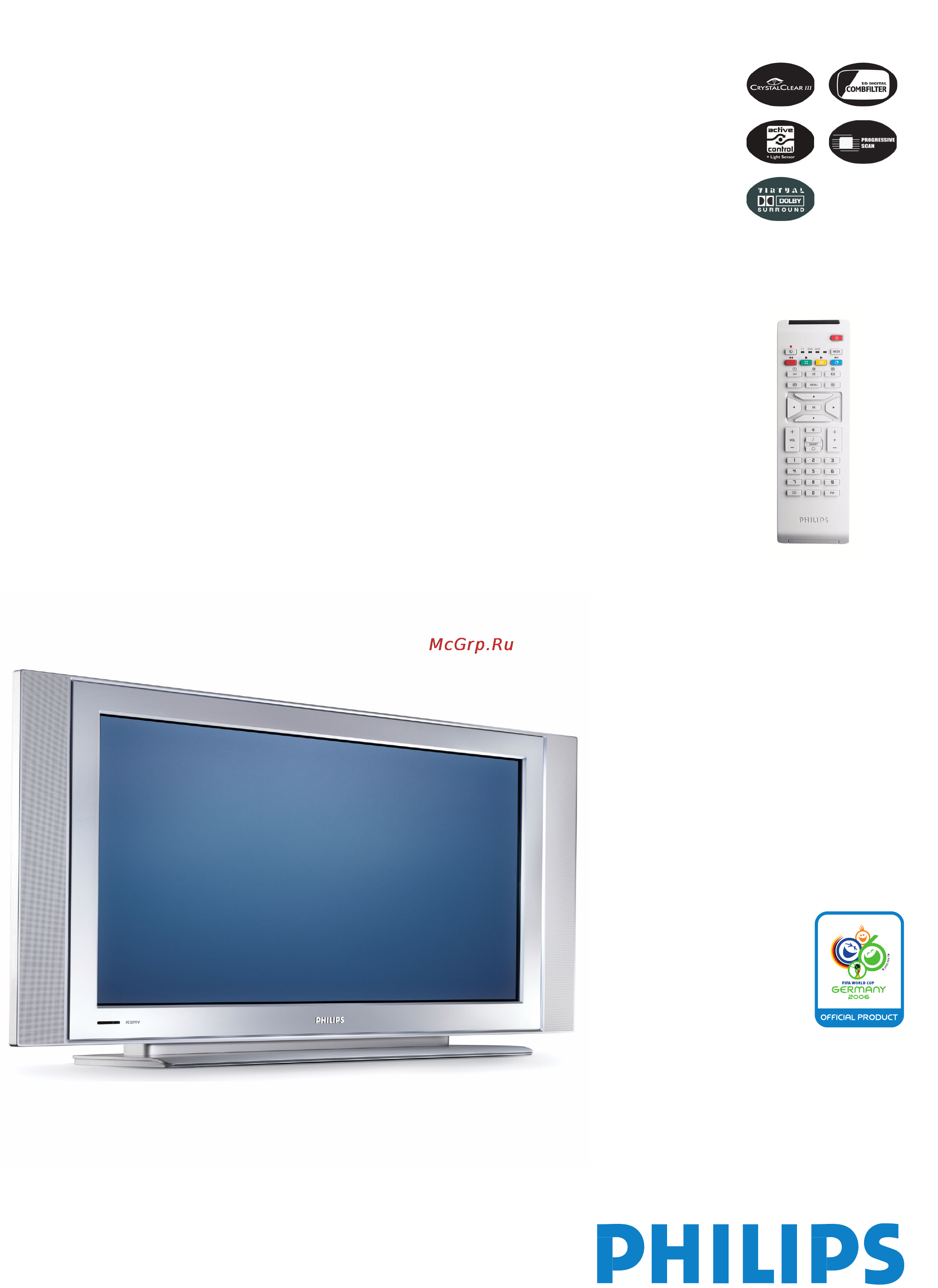Philips 32PF4320 Инструкция по эксплуатации онлайн