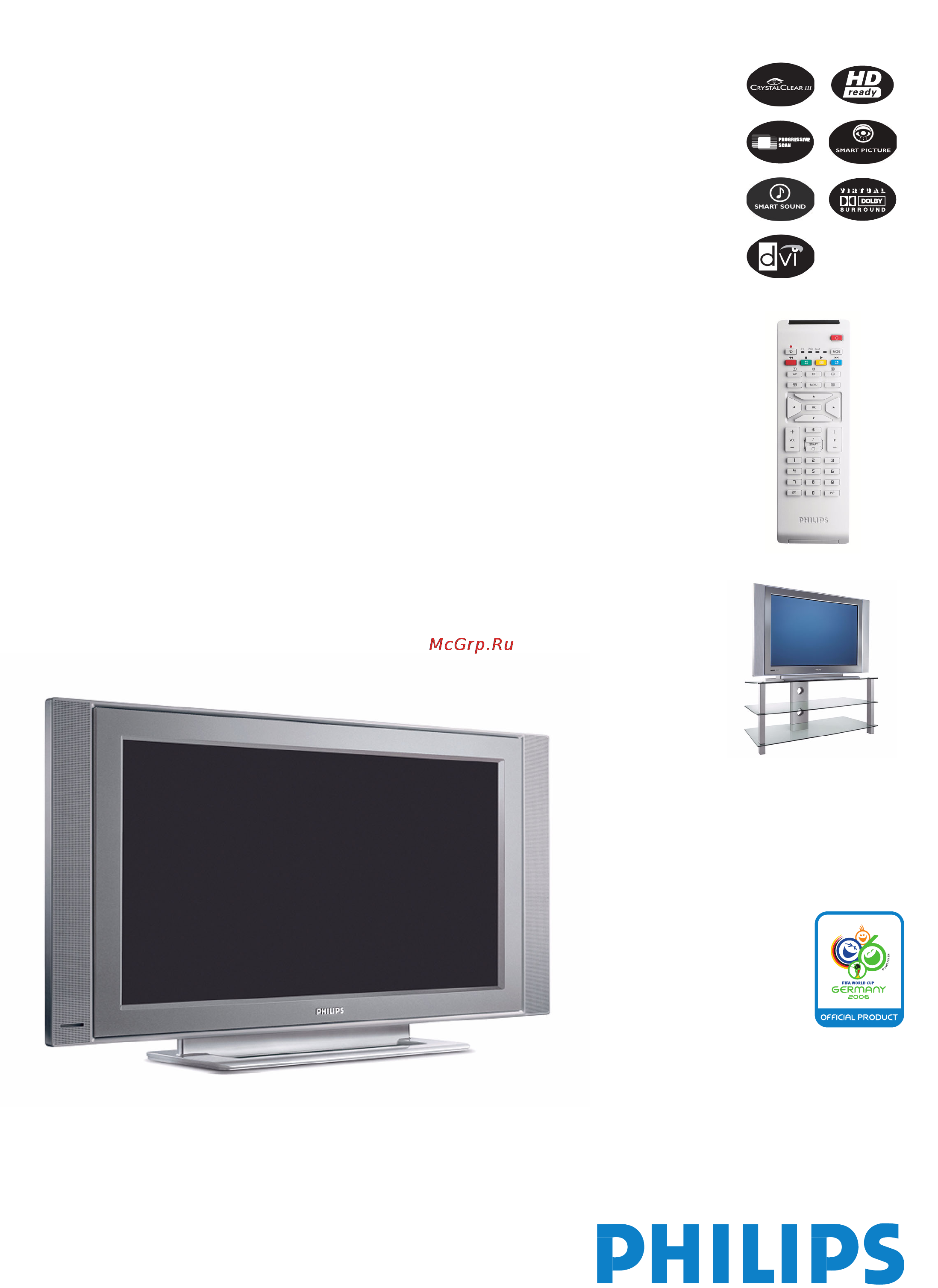 Philips 32PF3320 Инструкция по эксплуатации онлайн
