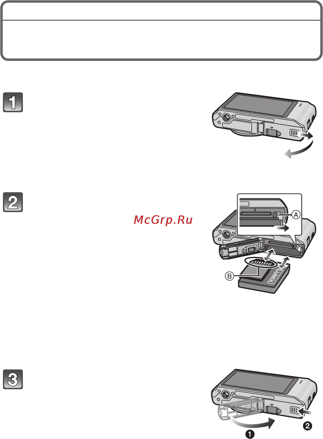 Panasonic DMC-FS37EE-K [14/28] Установка и извлечение карты поставляется отдельно аккумулятора