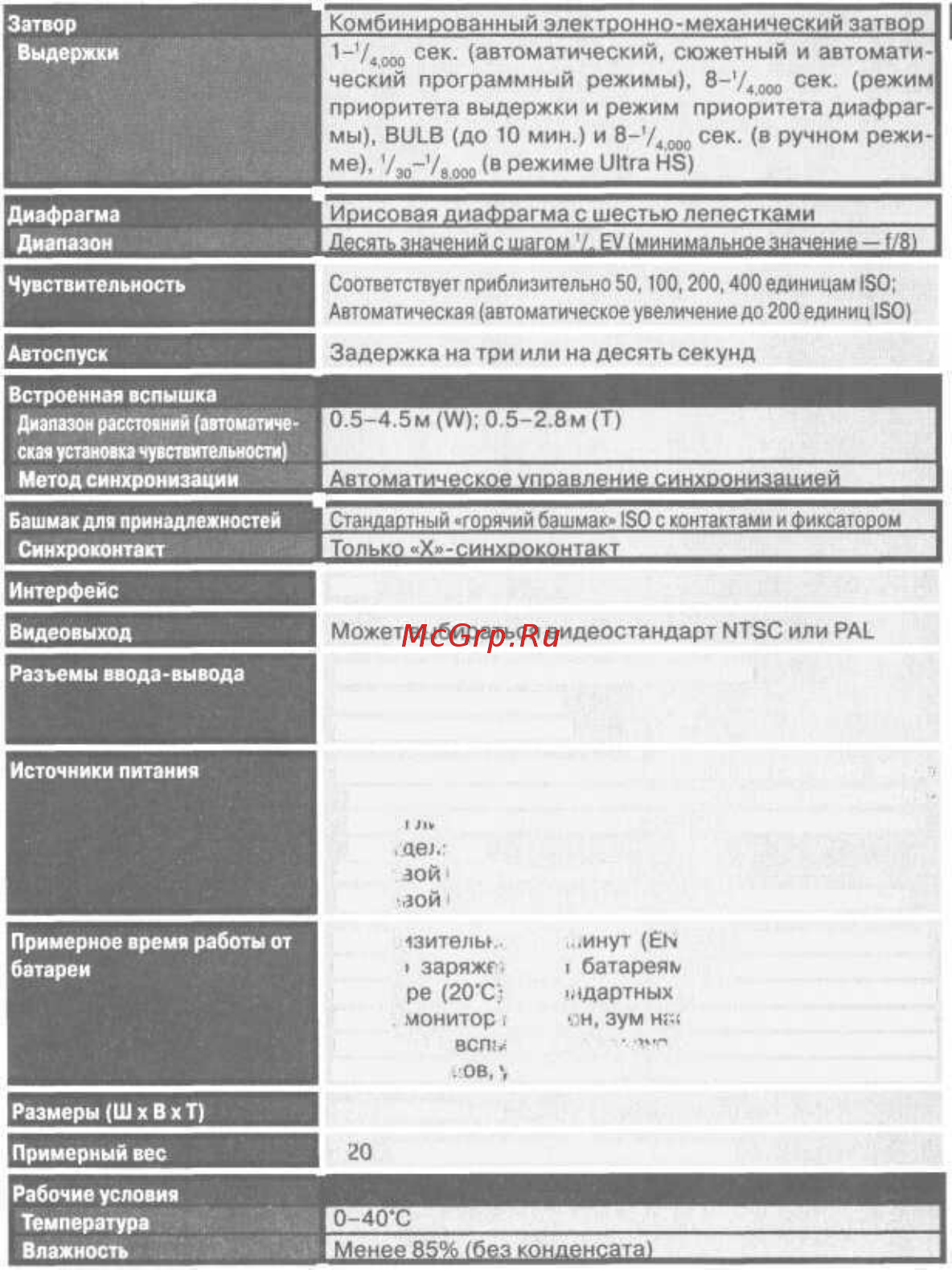 Nikon Coolpix 5400 Инструкция по эксплуатации онлайн [166/171] 29995