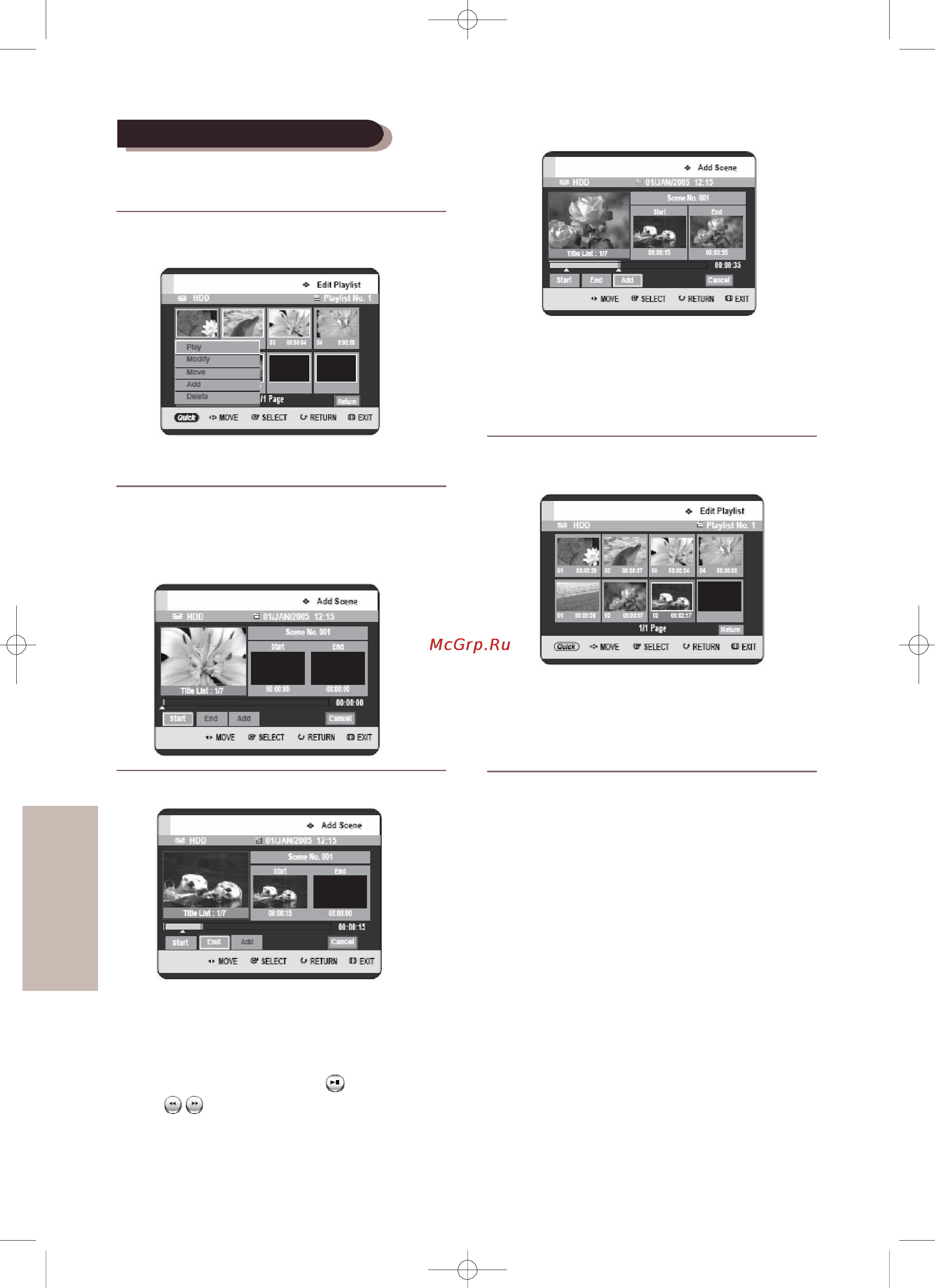 Toshiba RD-XS64SG [108/132] Русский