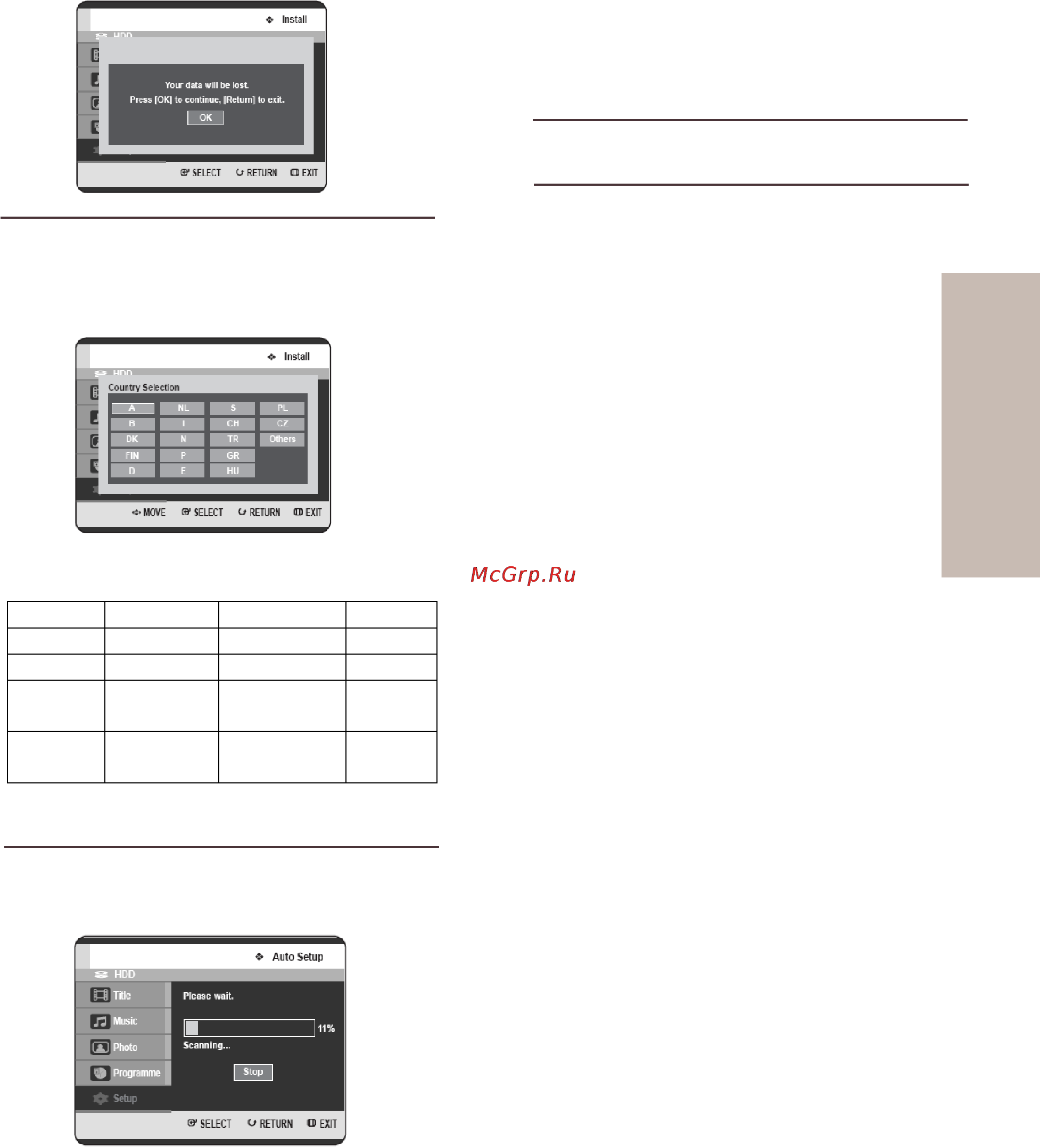 Toshiba RD-XS64SG [29/132] Русский 29
