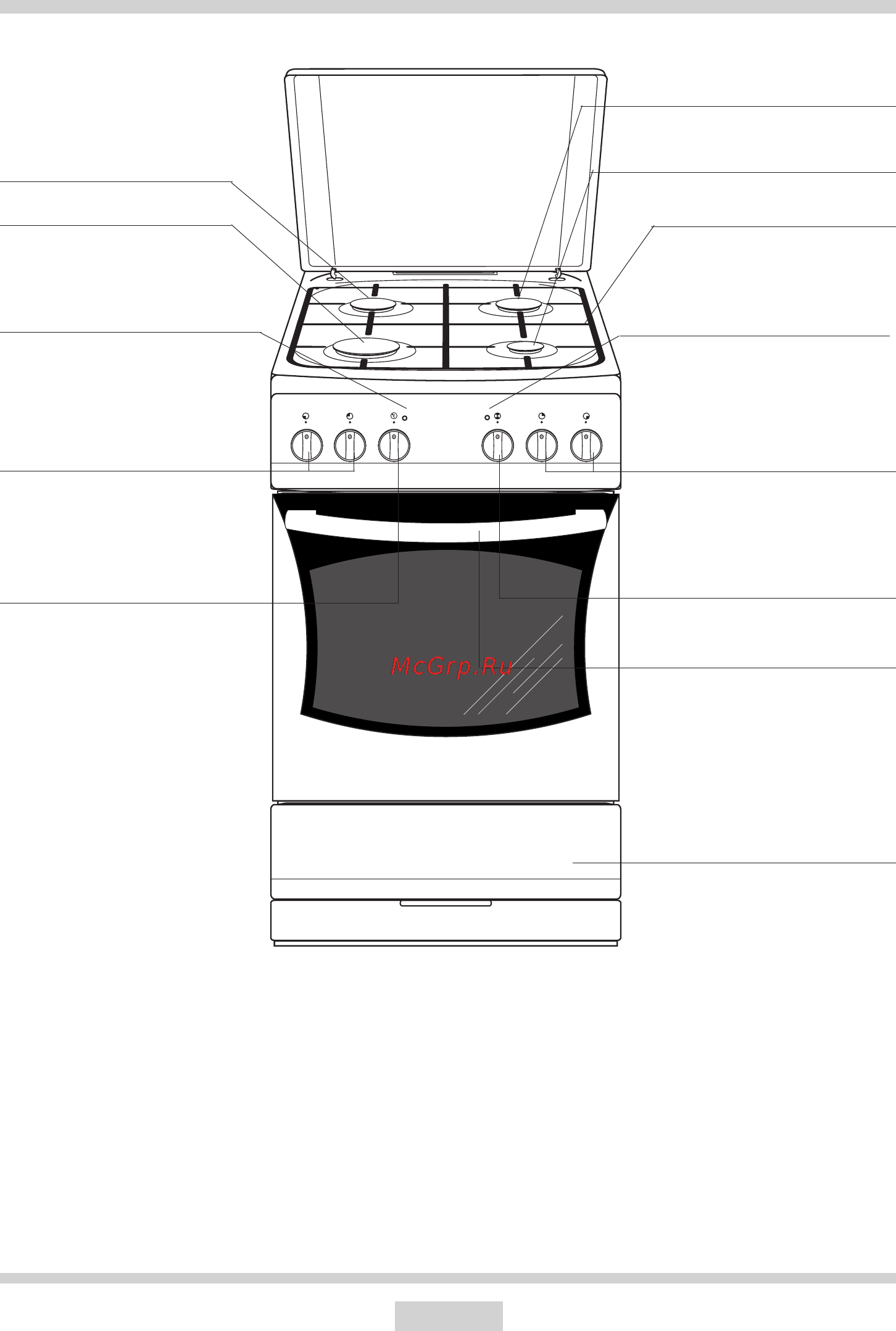 Hansa FCMW 58006030 [9/84] Описание устройства