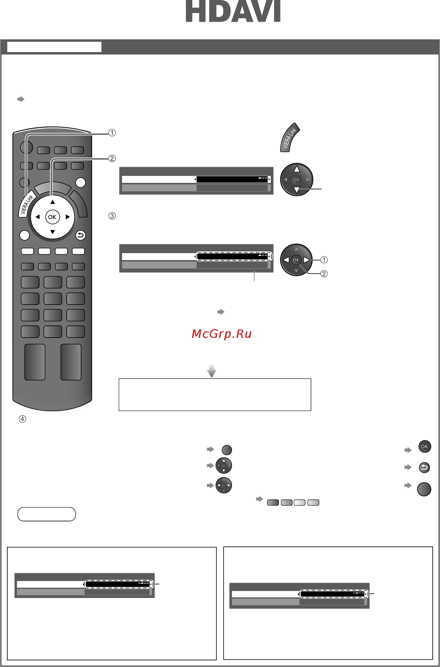 Panasonic TX-LR32C20 [34/48] Viera link contro