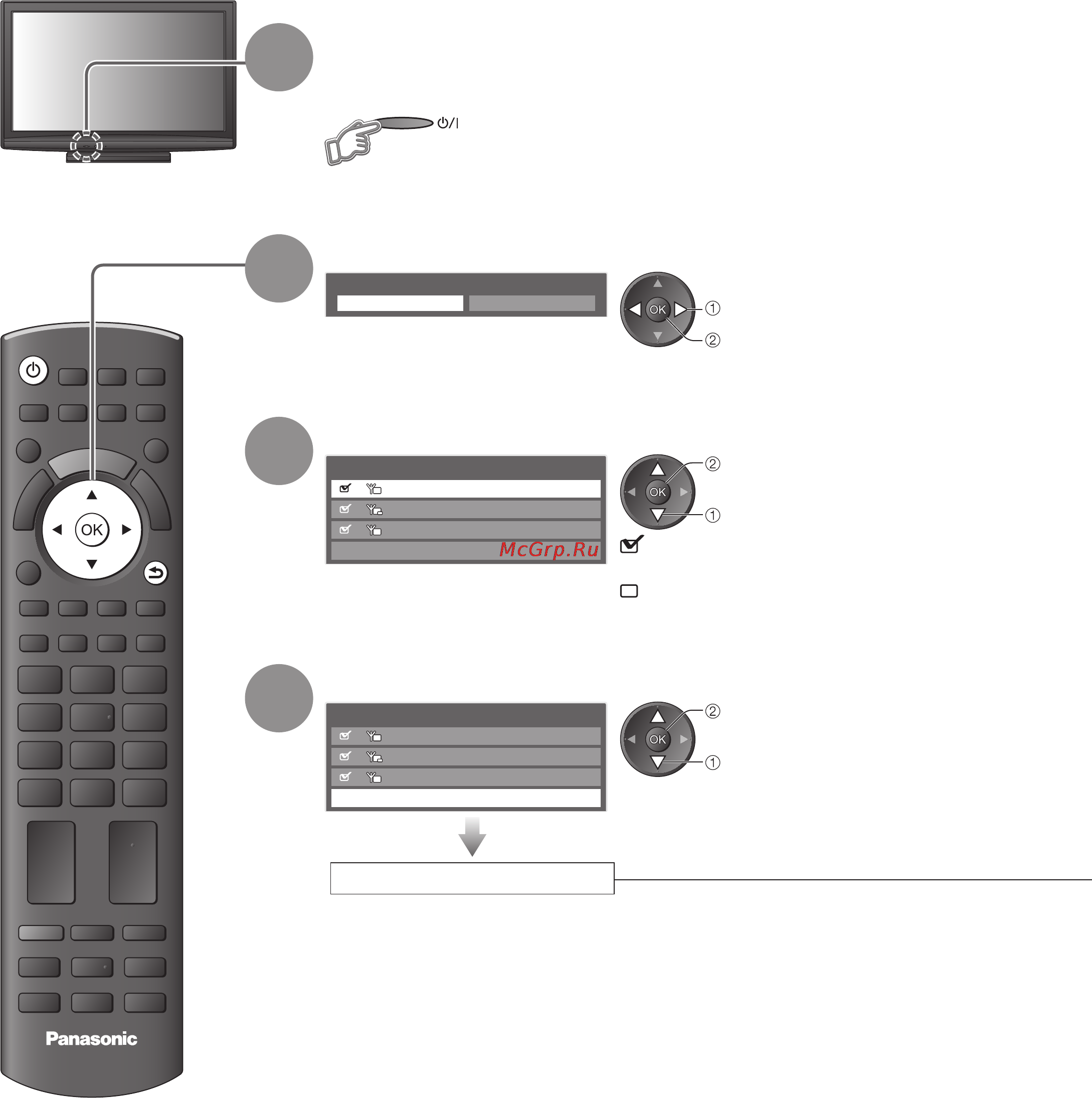 Panasonic TX-PR37 C2 [12/64] Выберите начать aвтонастройку