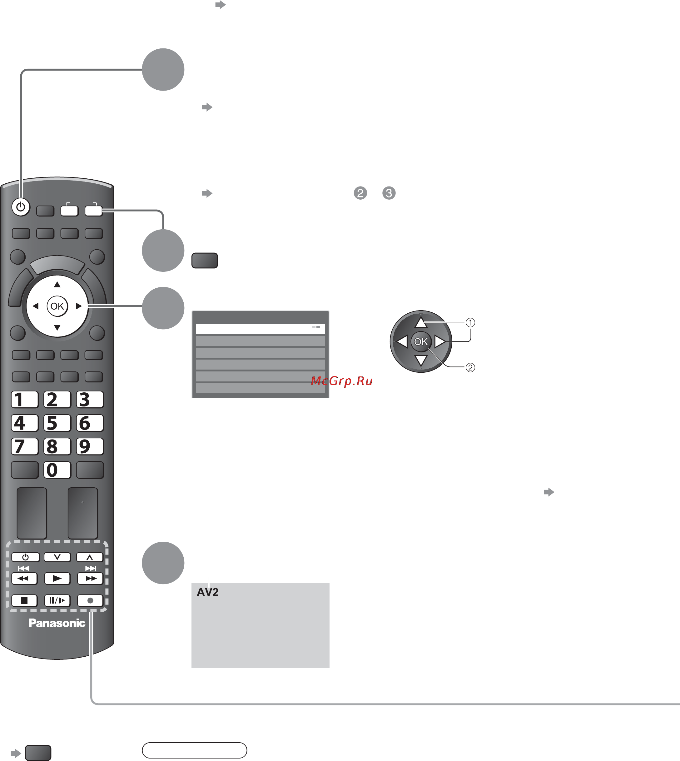 Panasonic TX-PR42 C21 [20/64] Просмотр с внешнего входа