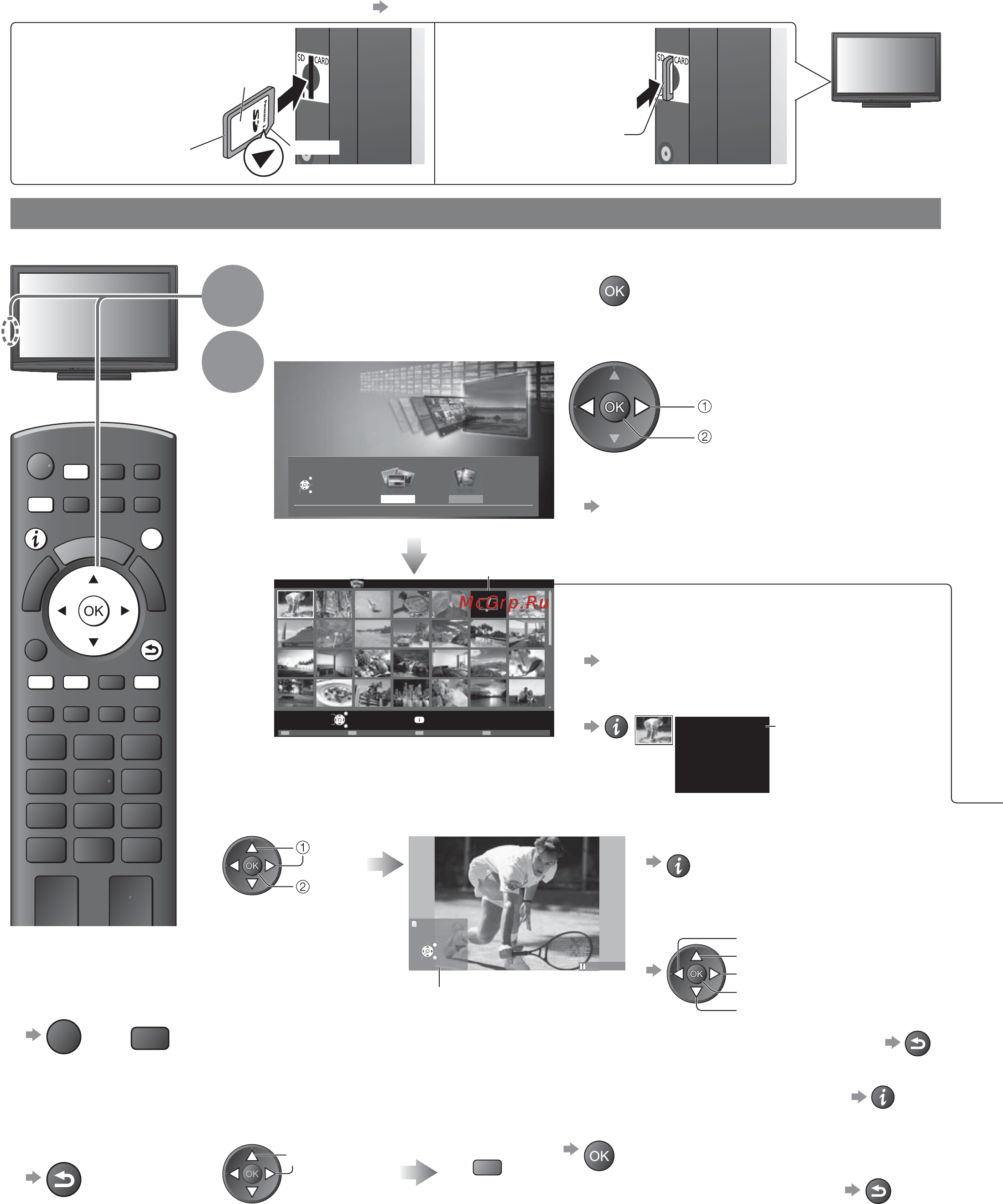 Panasonic TX-PR42 C21 [42/64] Использование медиаплеера