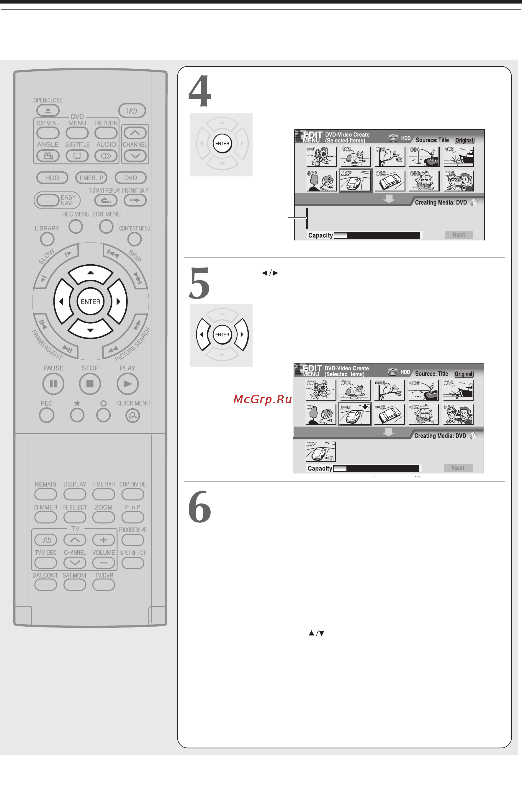 Toshiba RD-XS34SG [124/173] Редактирование