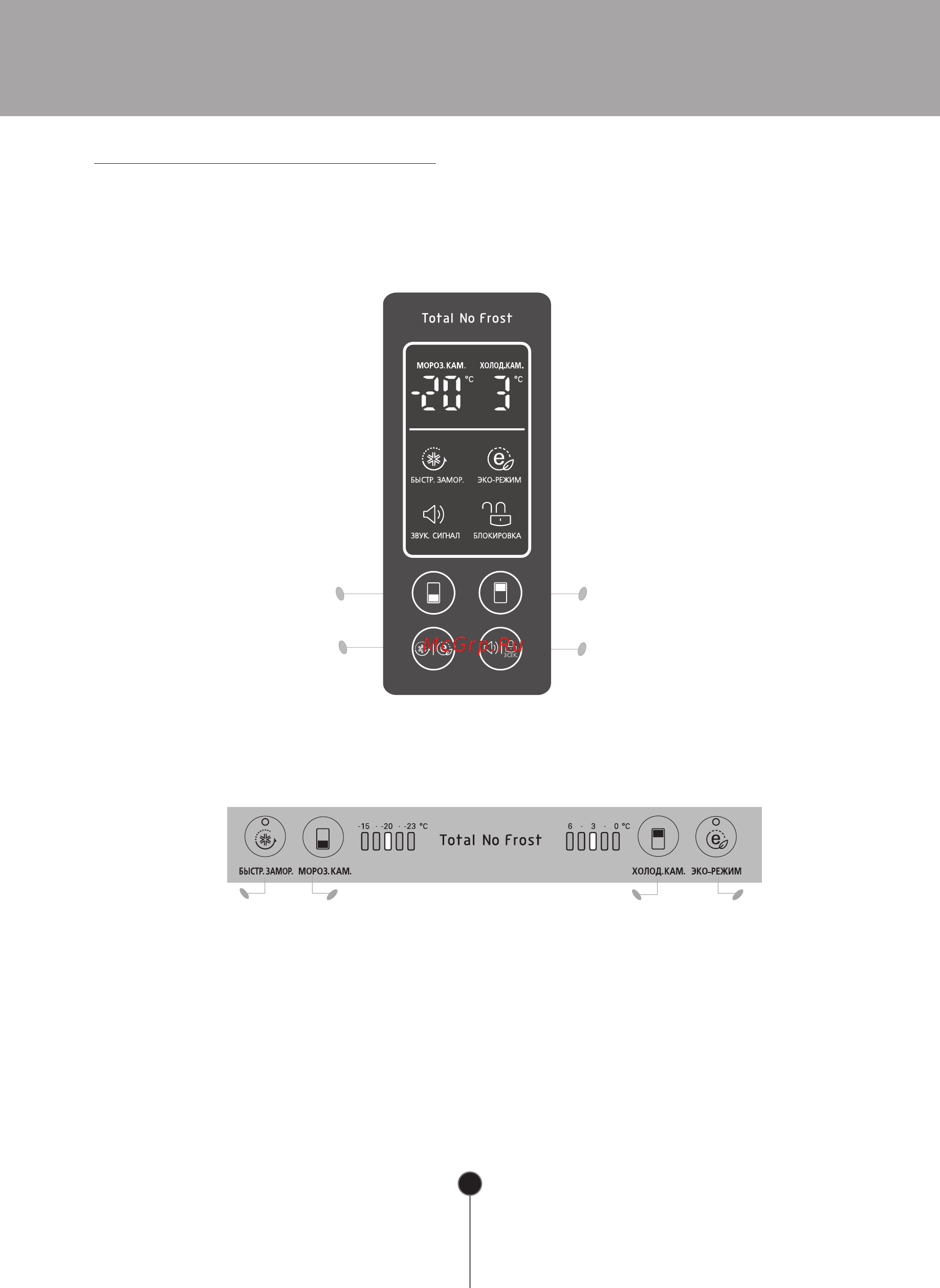 LG GA-E409SRA [13/24] Внутренний дисплей
